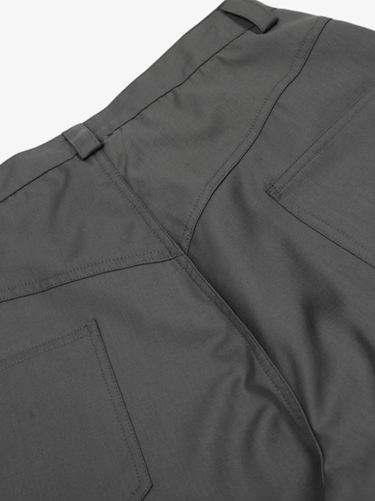 Adjustable Side Buttons Barrel Pants - Image 6