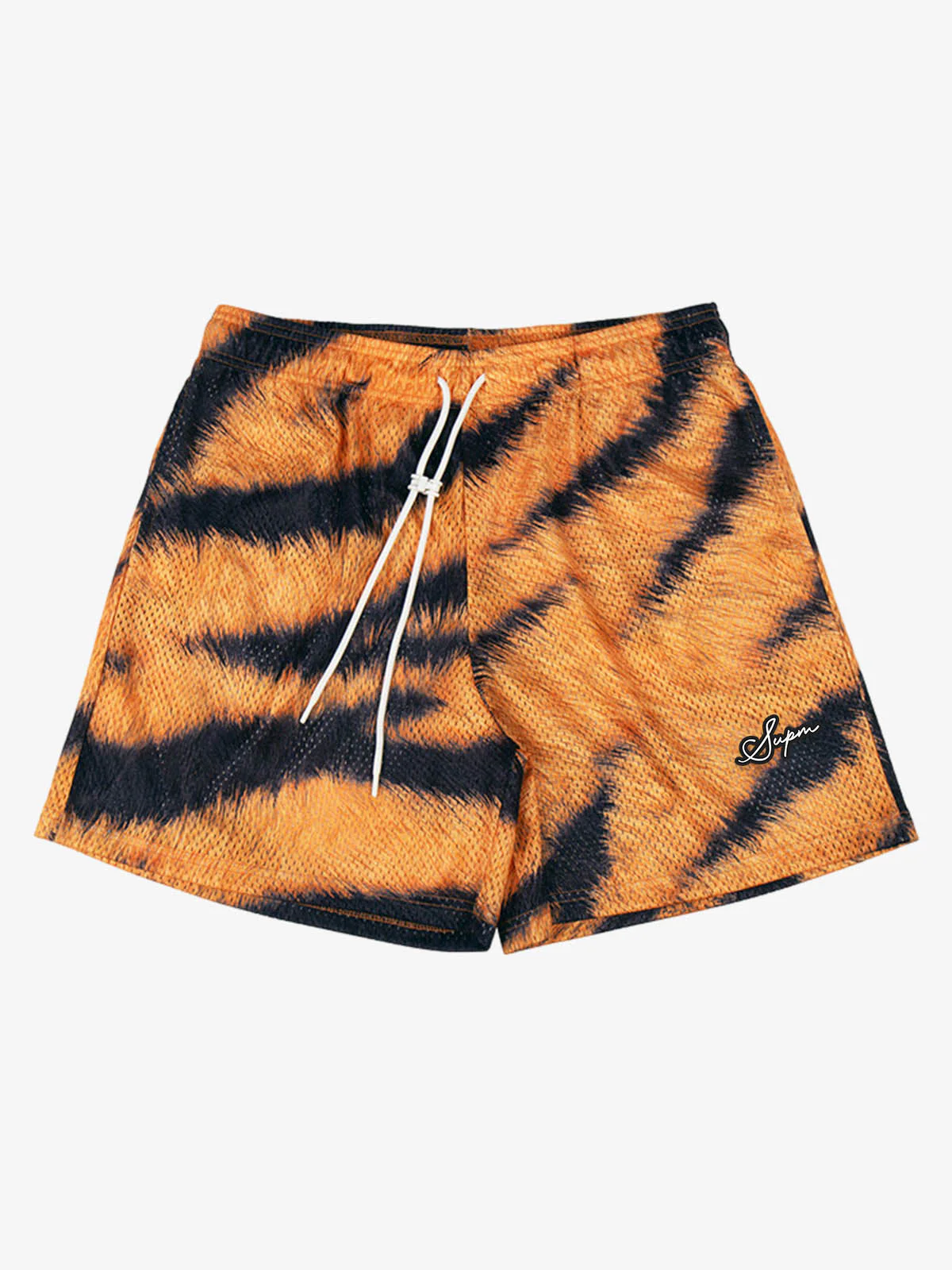 Animal Print Athletic Shorts