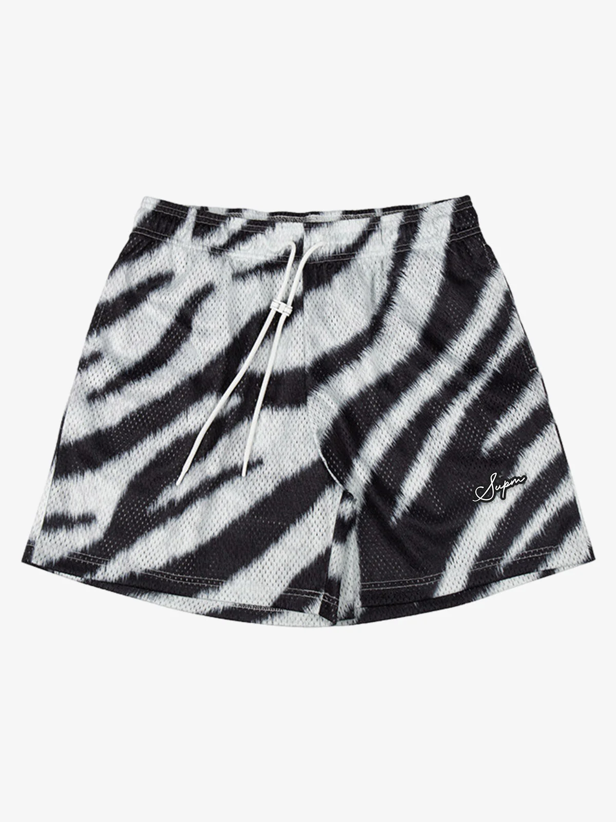 Animal Print Athletic Shorts - Image 3