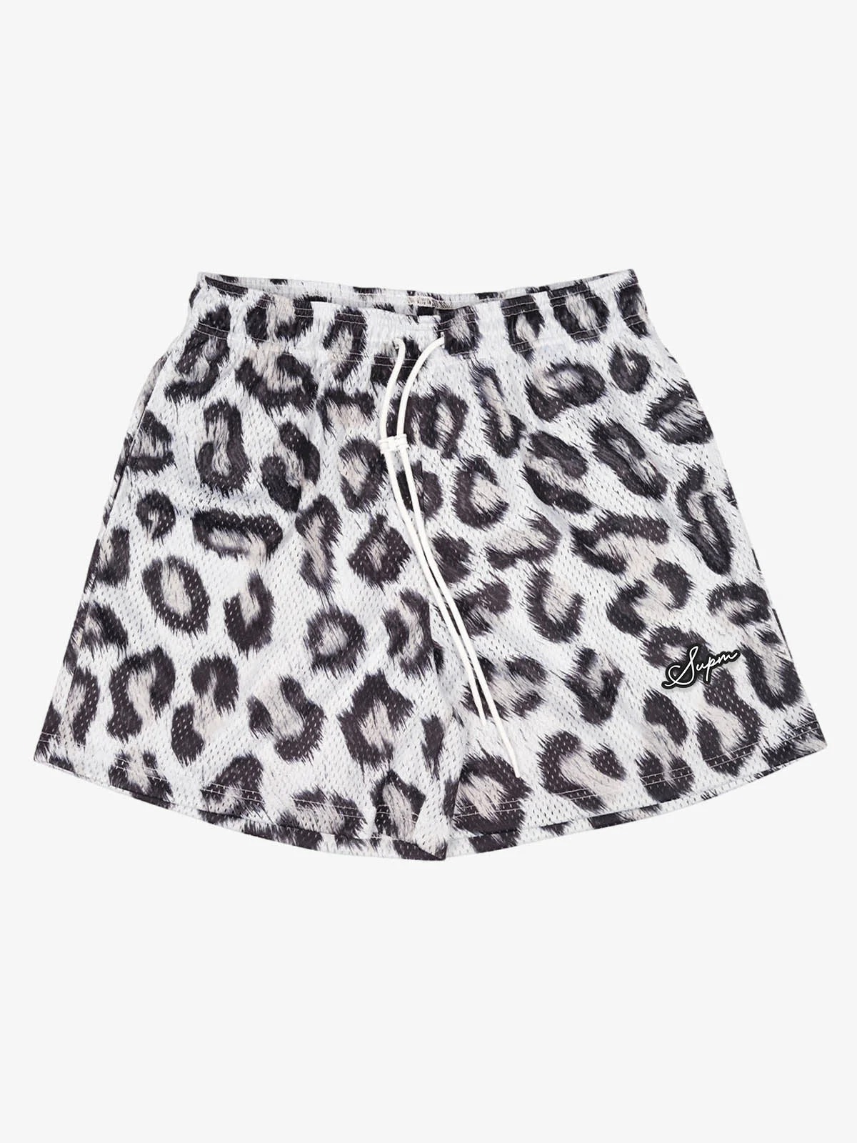 Animal Print Athletic Shorts - Image 4