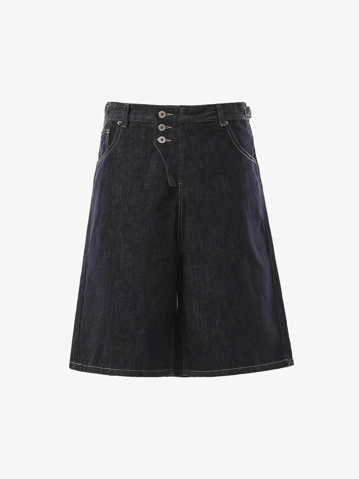Asymmetrical Fly A-Line Shorts