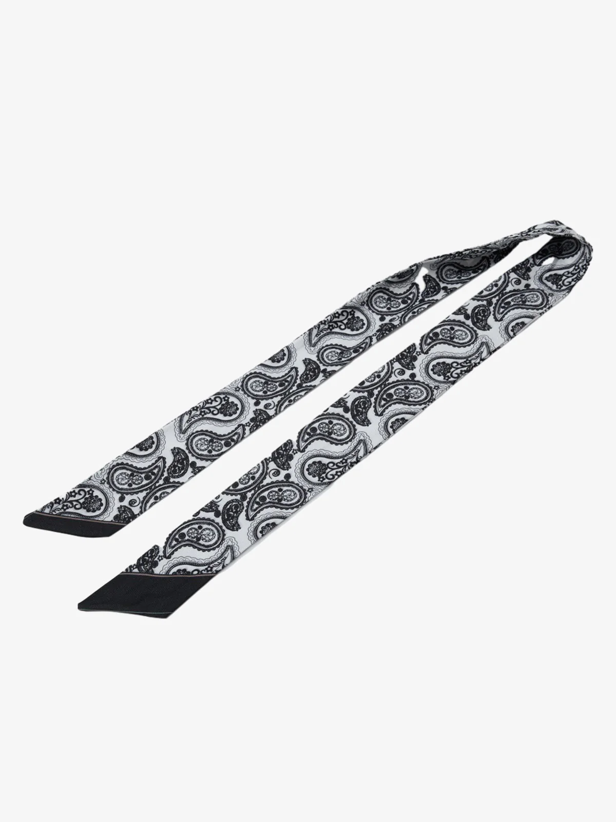 Bandana Accent Cream Flare Pants - Image 4