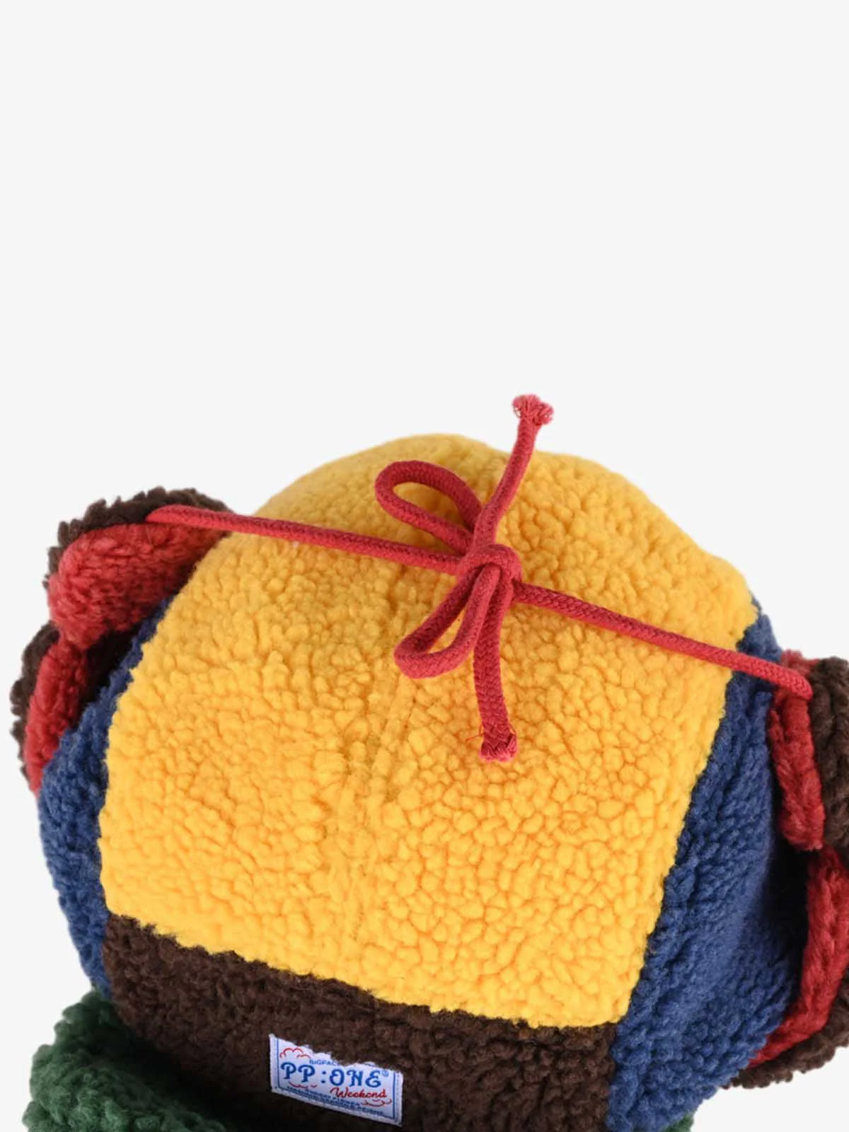 Block Faux Sherpa Frog Ear Flap Hat - Image 7