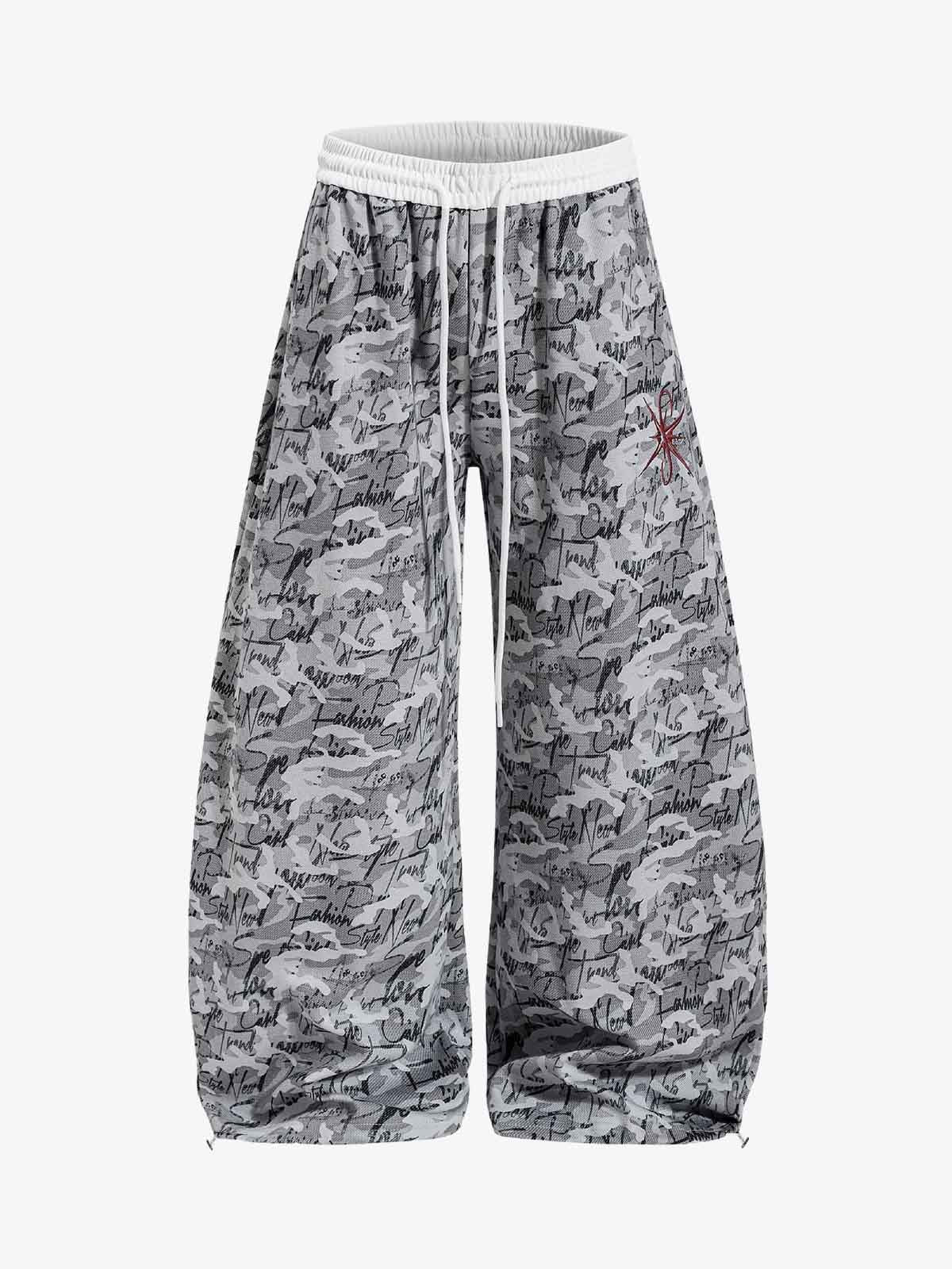 Camo Wide Leg Sweatpants - Image 2