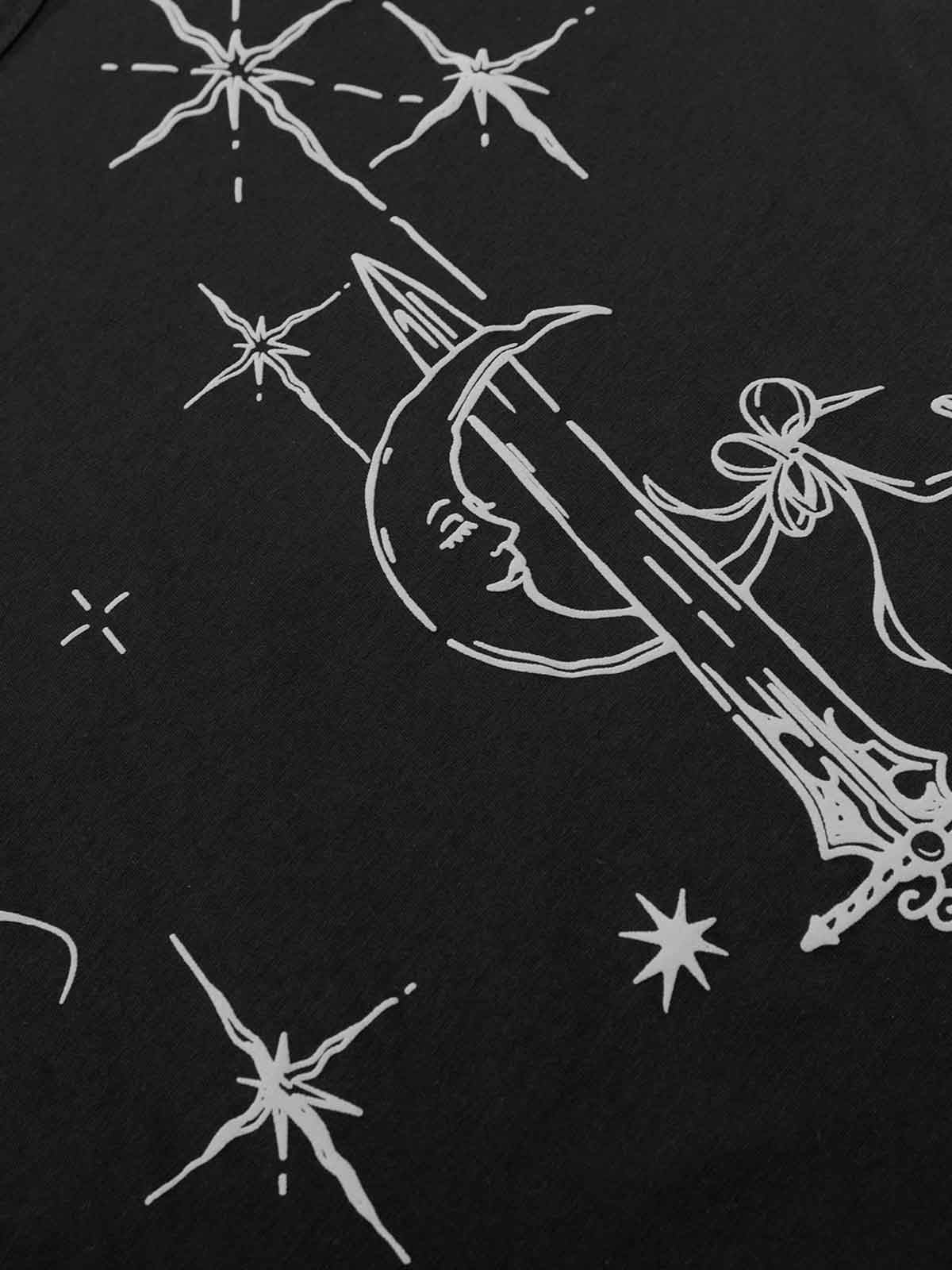 Celestial Graphic Slim Fit T-Shirt - Image 11