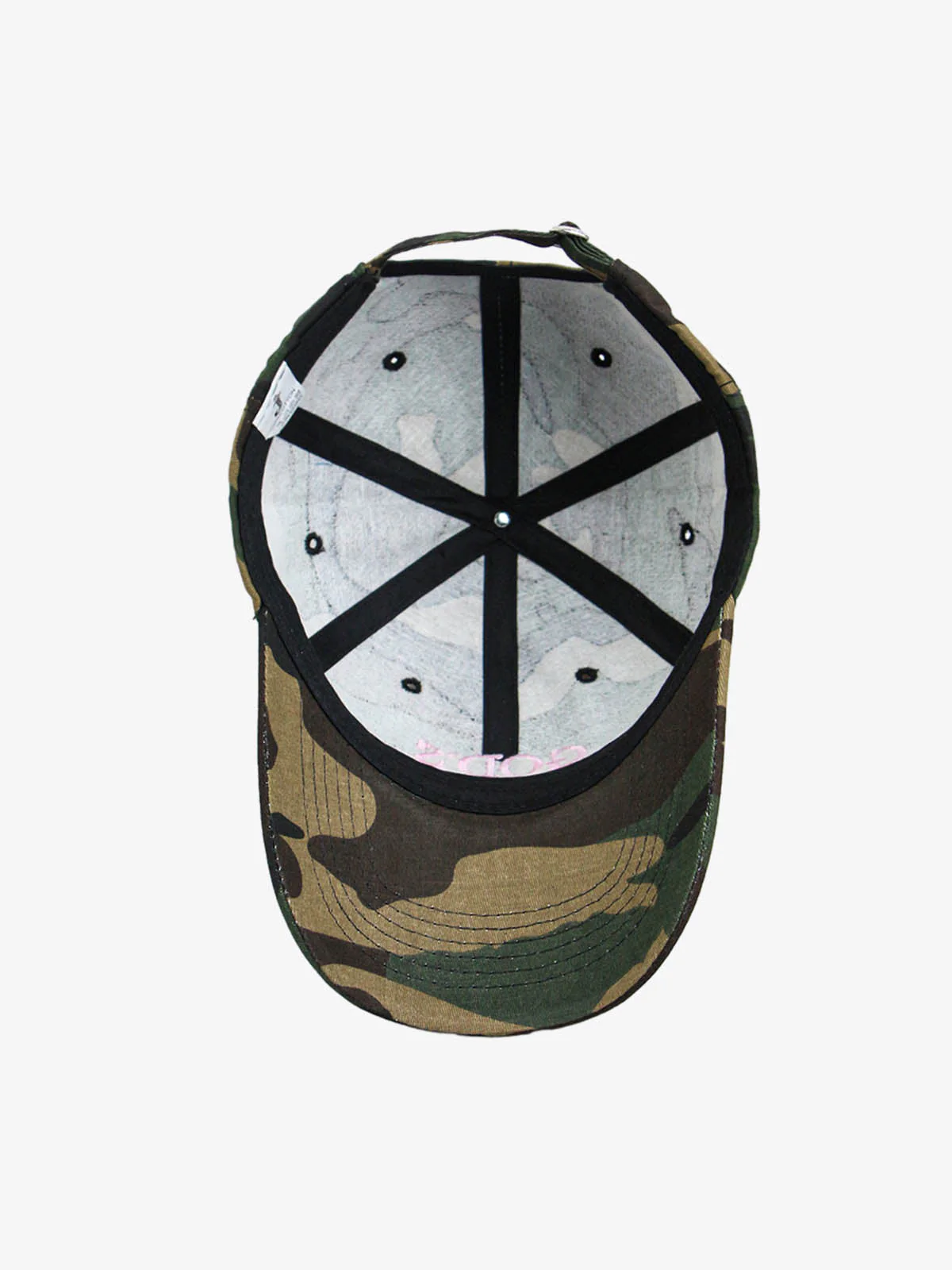 Classic Camo “God’s Favorite” Embroidery Curved Brim Baseball Cap - Image 8