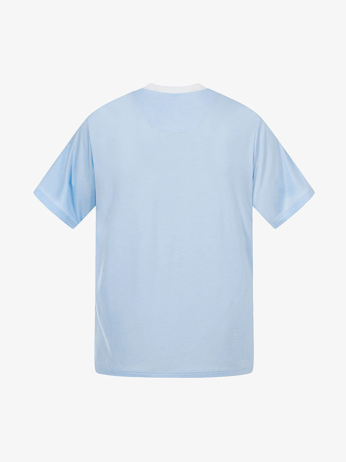 Contrast V Neck Letter Print T-Shirt - Image 9