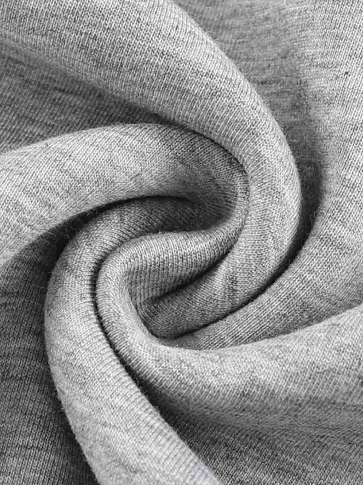Decorative Rope Detail Wide Leg Sweatpants - Image 7