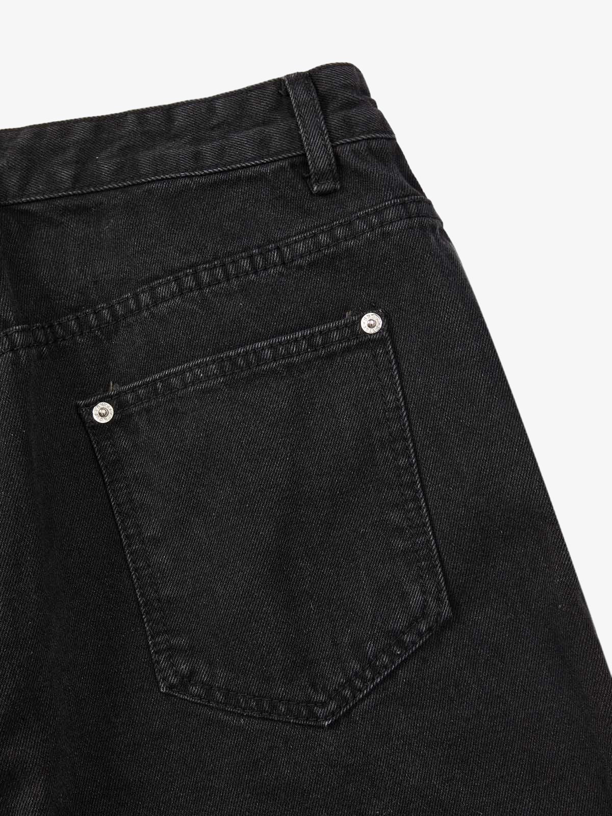 Deconstructed Patchwork Short-Sleeve Cropped Denim Set - Image 20