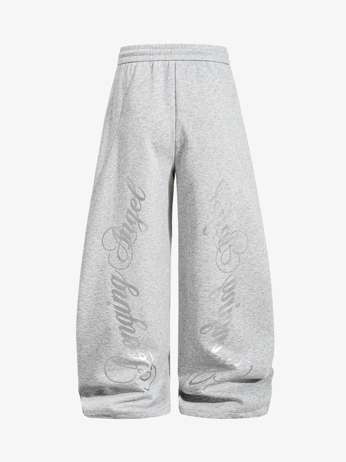 Detachable Accessory Printed Casual Sweatpants - Image 2