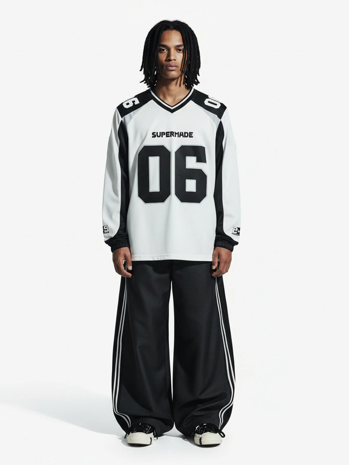 Digital Patchwork Jersey Long Sleeve T-Shirt - Image 2