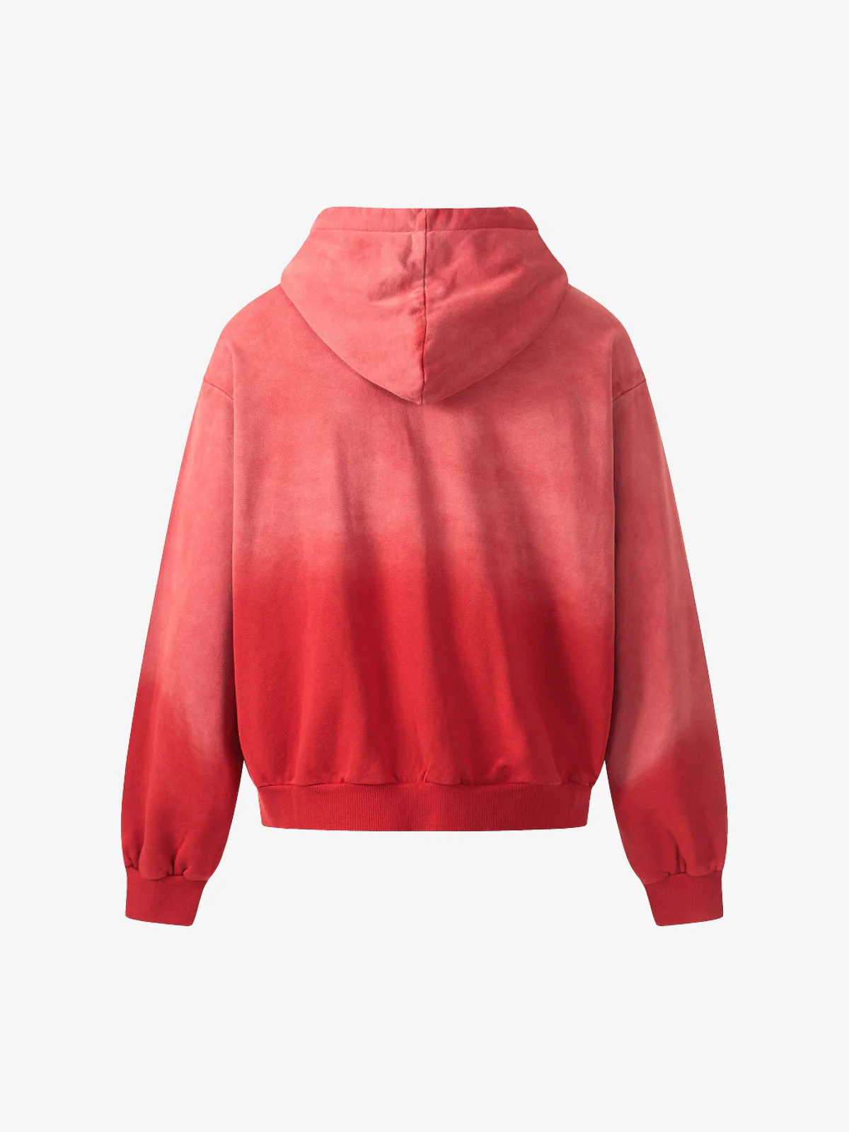 Distressed "23" Patch Zip Up Hoodie - Image 4