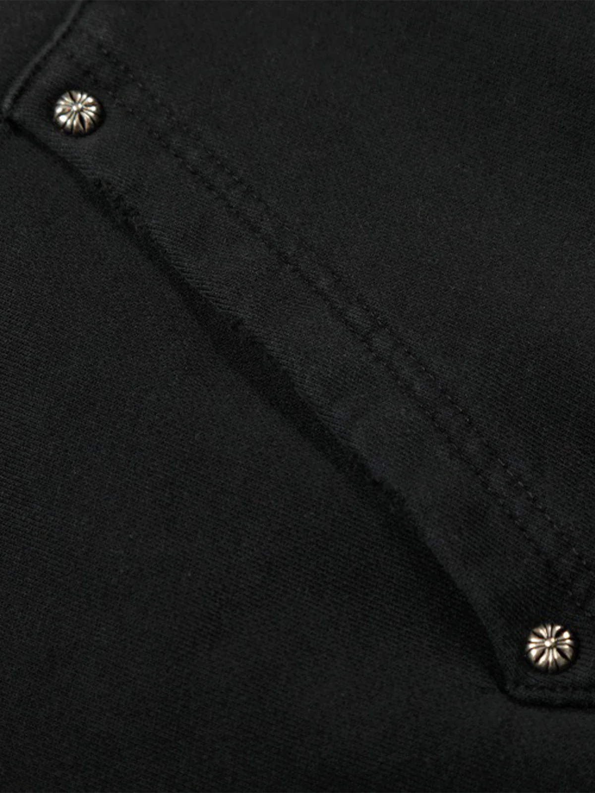 Distressed "23" Patch Zip Up Hoodie - Image 8