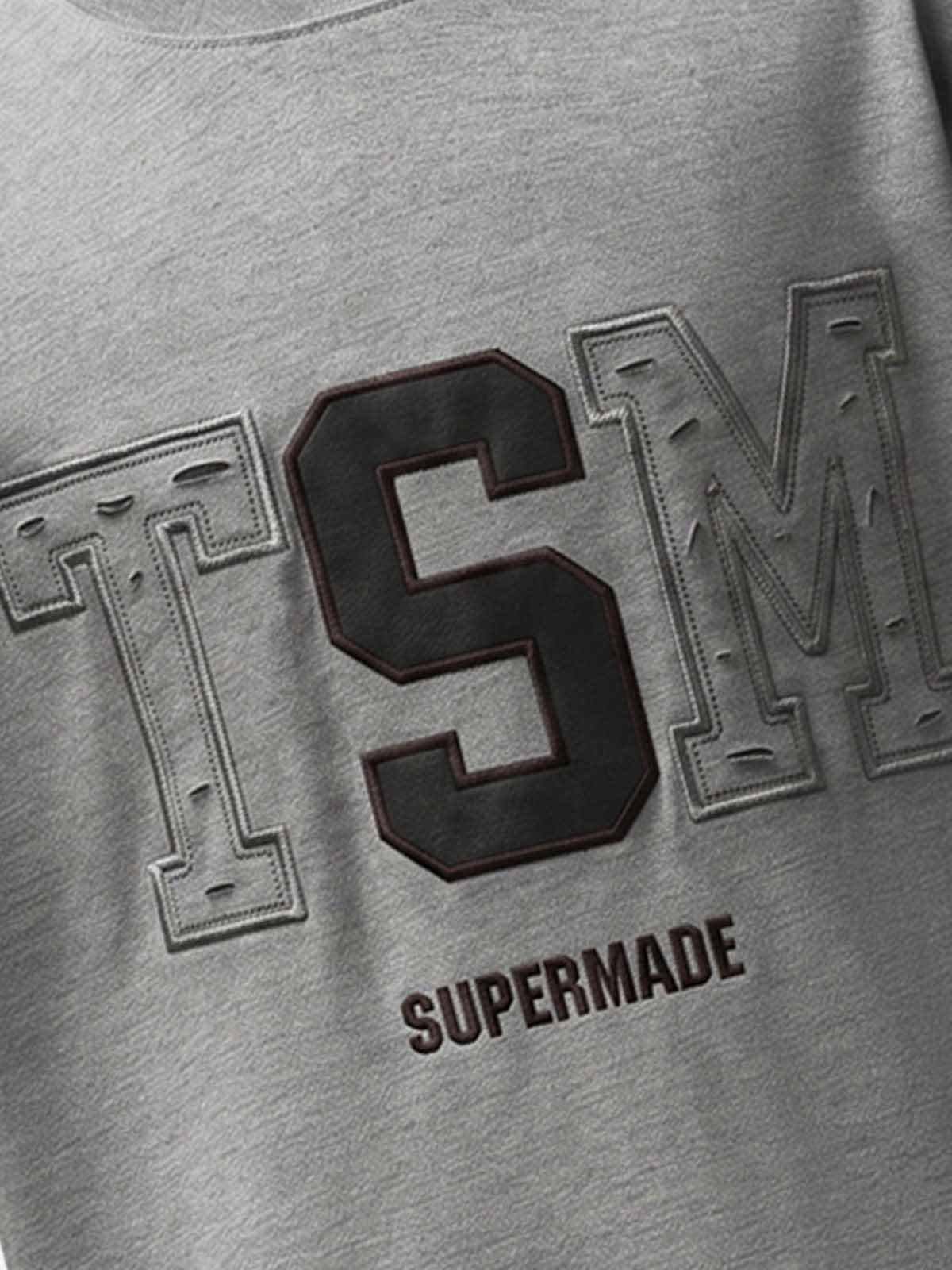 Distressed Appliqué Mud-Wash T-Shirt - Image 17