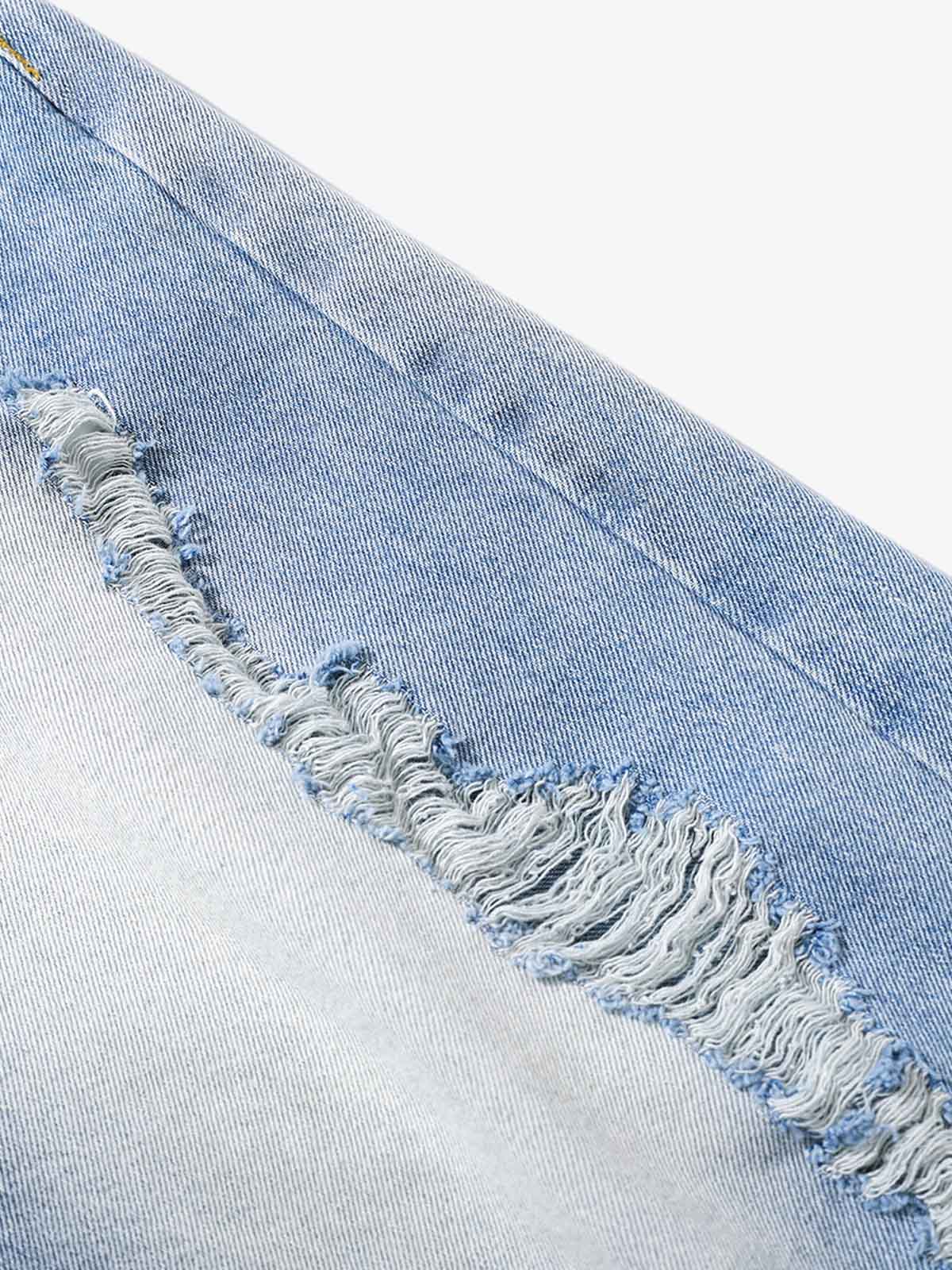 Distressed Faded Baggy Jorts - Image 6