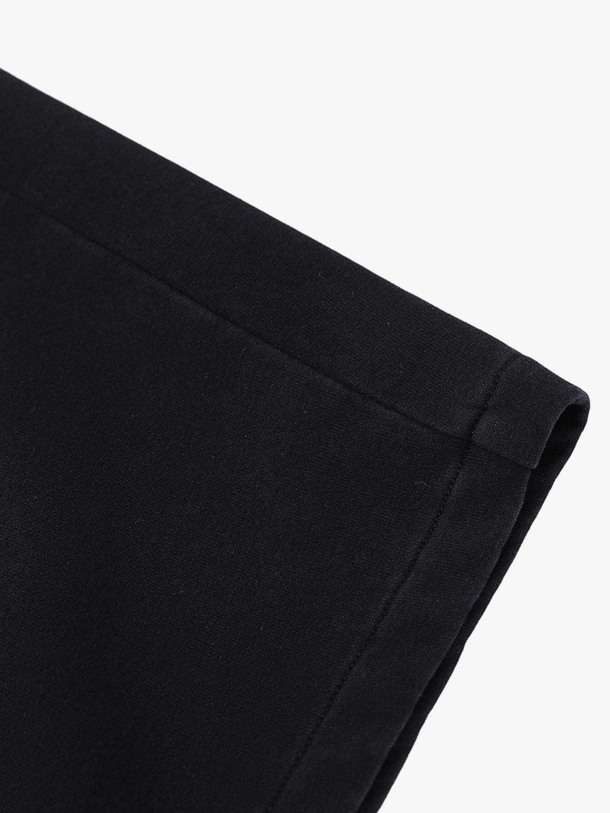 French Terry Distressed Gradient Drawstring Wide Leg Pants - Image 7