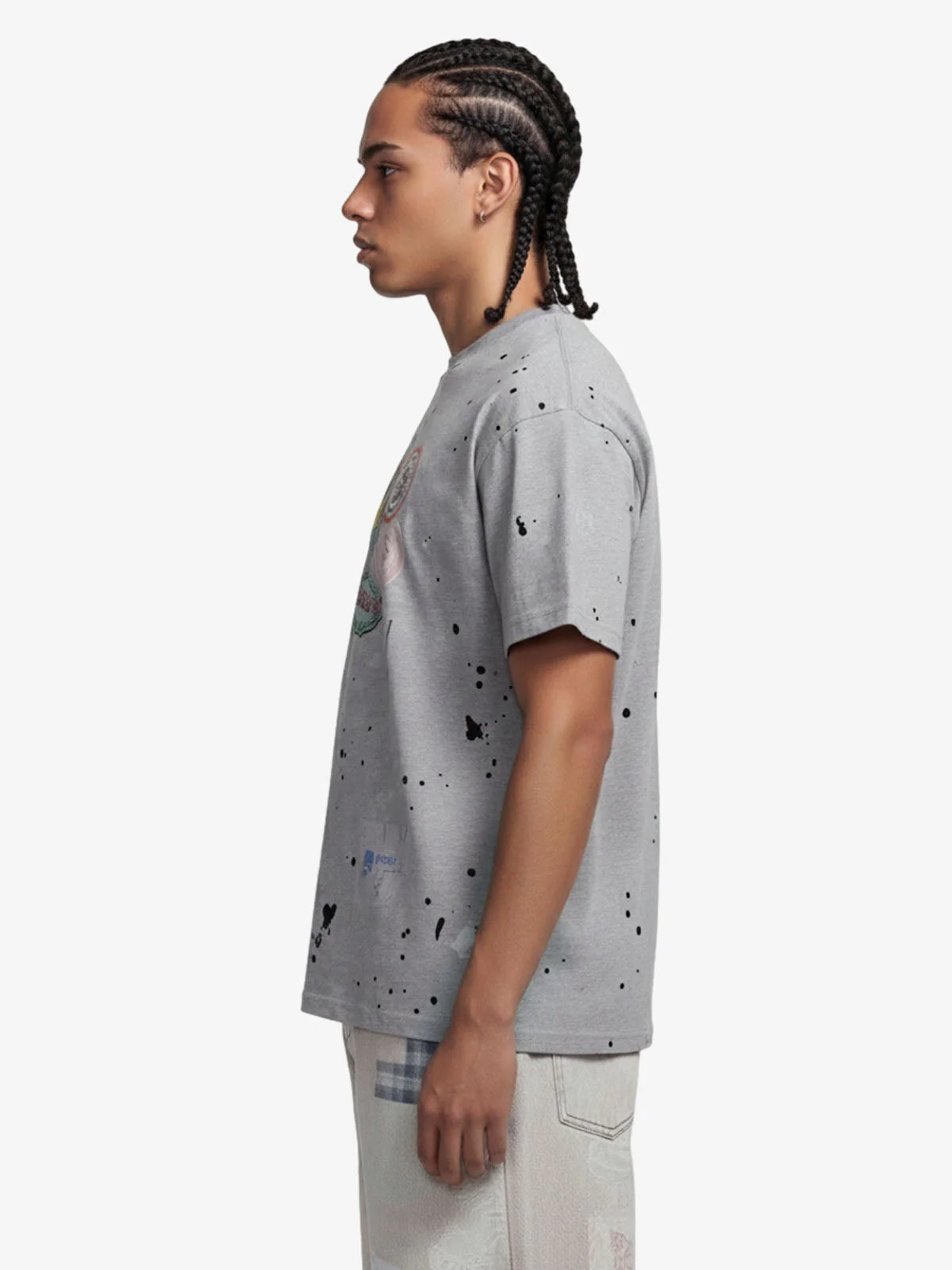 Retro Ink Splash T-Shirt - Image 3