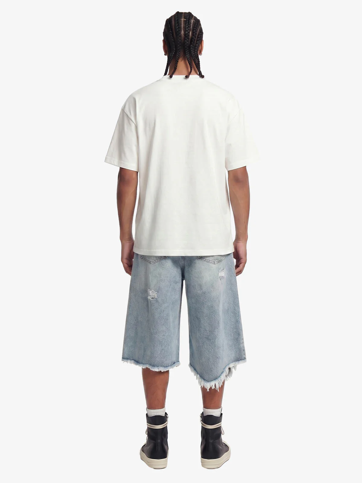 Distressed Number 69 Graphic Print T-Shirt - Image 4
