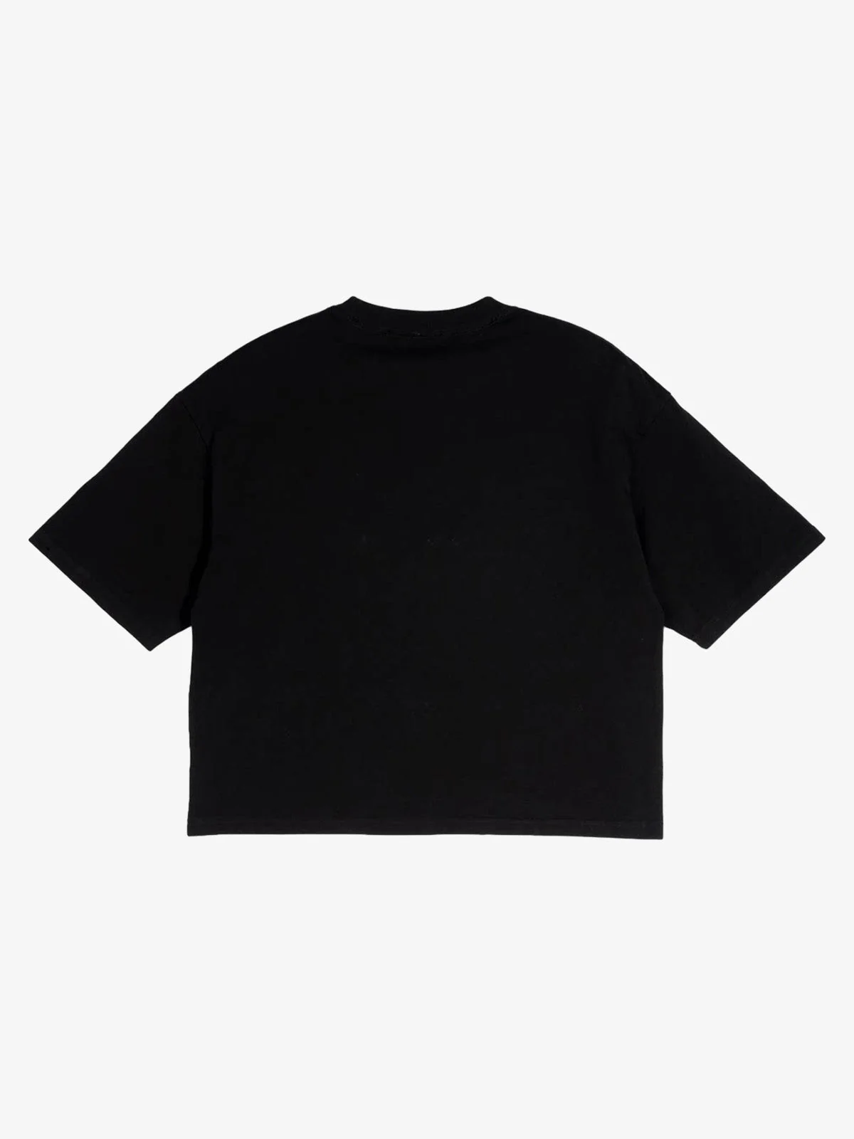 Distressed Safety Pin Cropped T-Shirt - Image 7