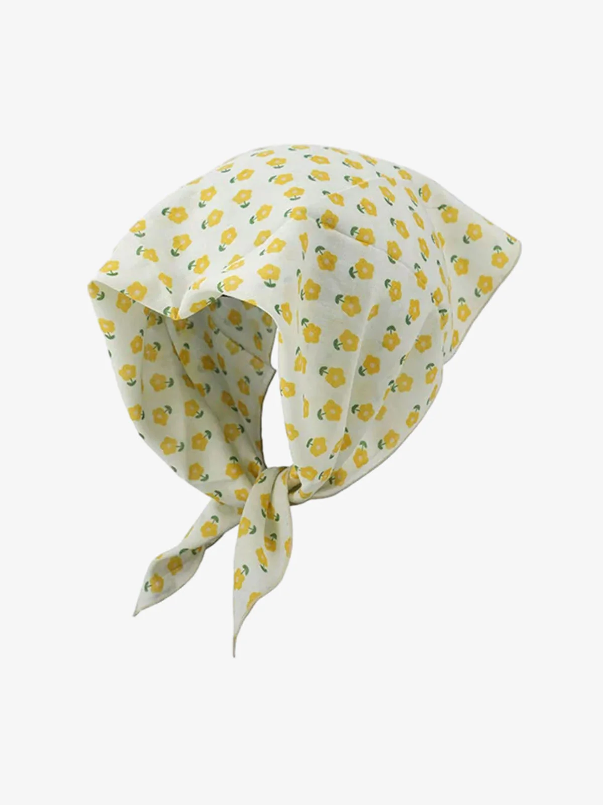 Floral Satin Feel Bandana - Image 10
