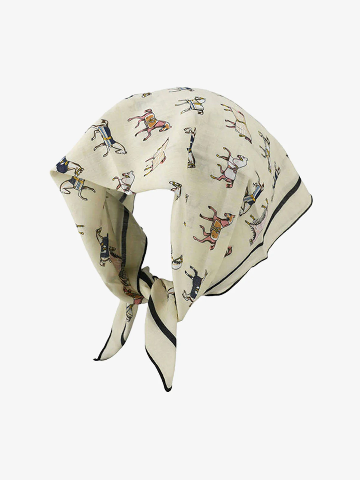 Floral Satin Feel Bandana - Image 11