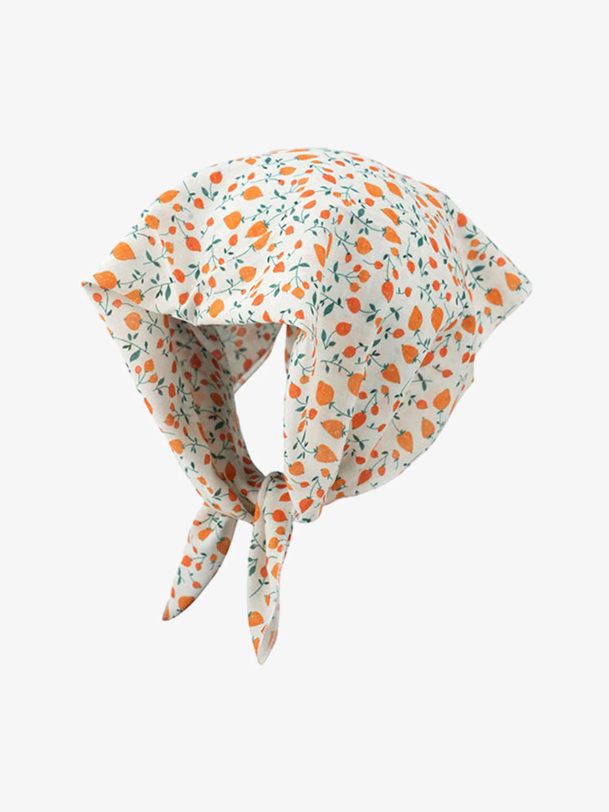 Floral Satin Feel Bandana - Image 2