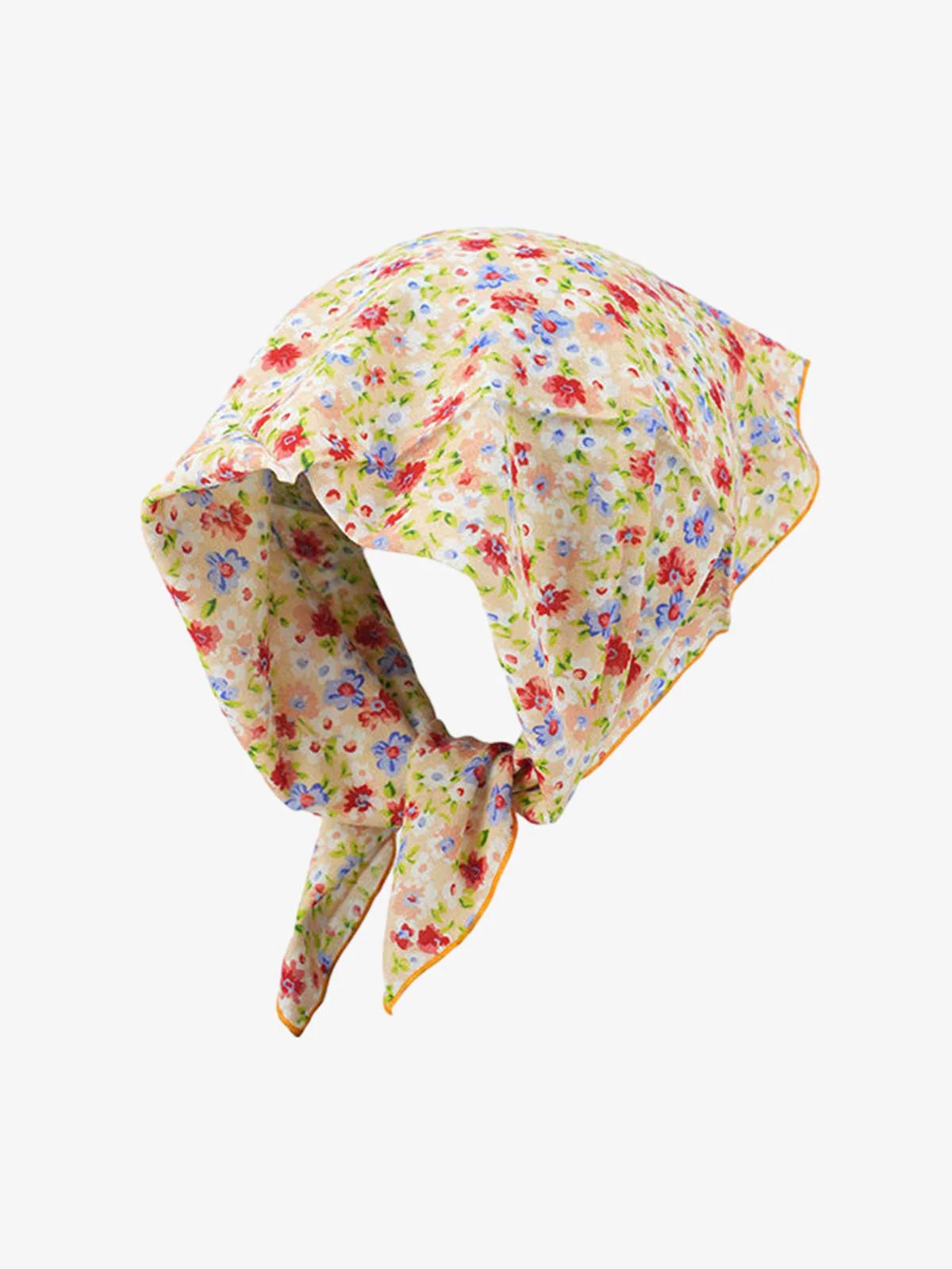 Floral Satin Feel Bandana - Image 3