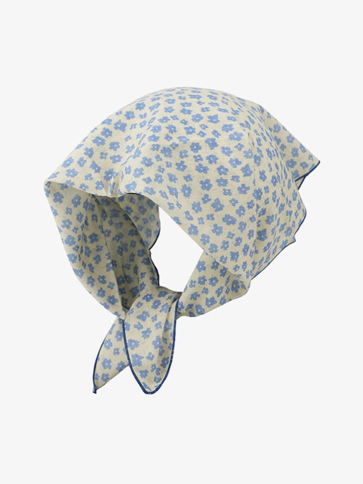 Floral Satin Feel Bandana - Image 6