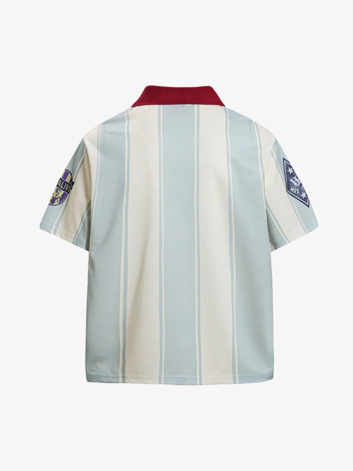 Forever Retro Football Club Striped Jersey - Image 7