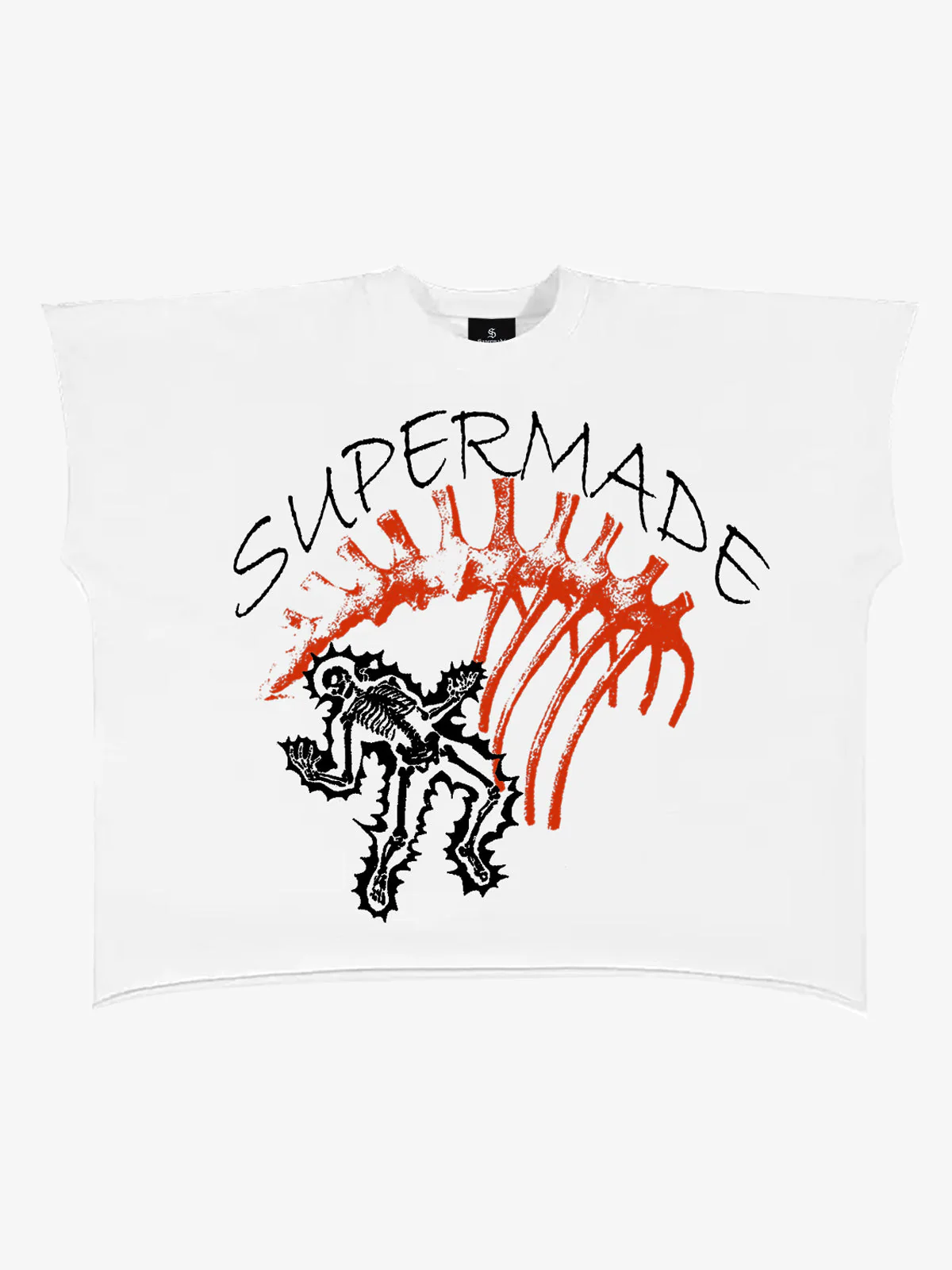 Fun Graphic Print Boxy Silhouette T-Shirt - Image 2