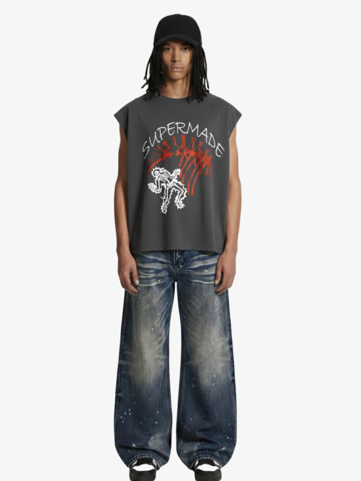Fun Graphic Print Boxy Silhouette T-Shirt - Image 3