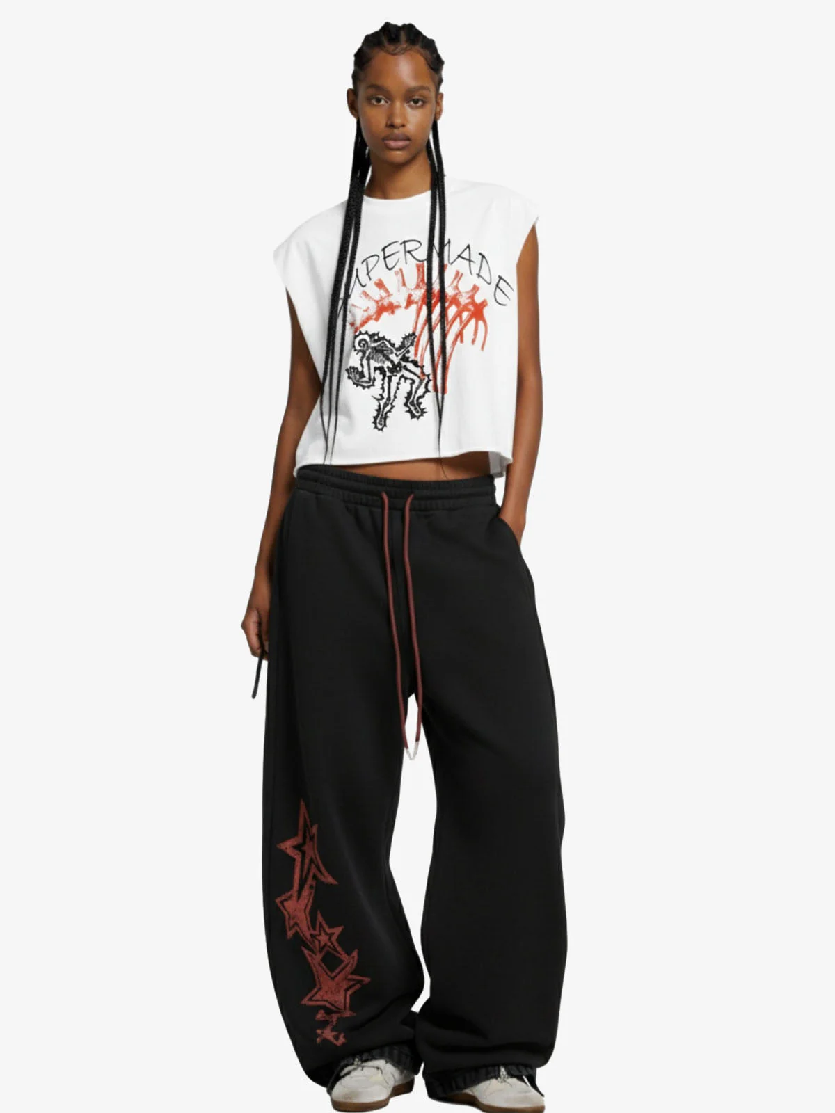 Fun Graphic Print Boxy Silhouette T-Shirt - Image 5