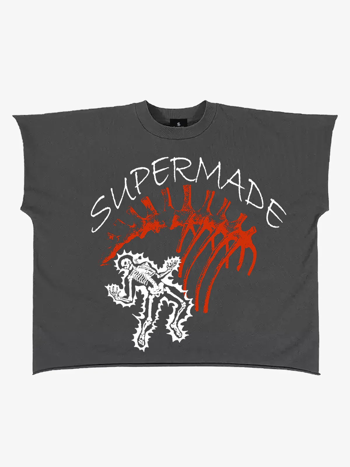 Fun Graphic Print Boxy Silhouette T-Shirt - Image 6