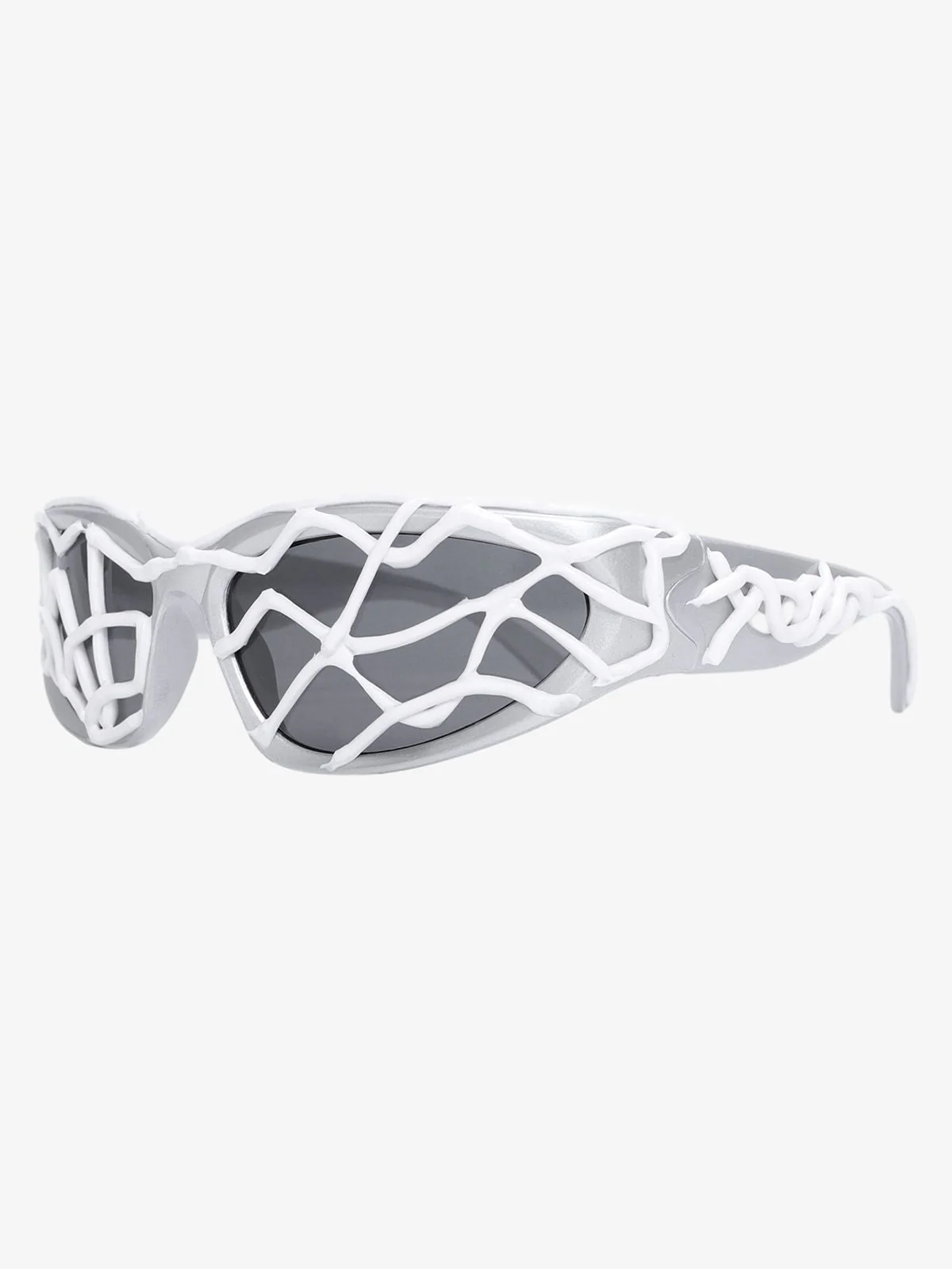 Futuristic Wavy Frame Sunglasses - Image 3