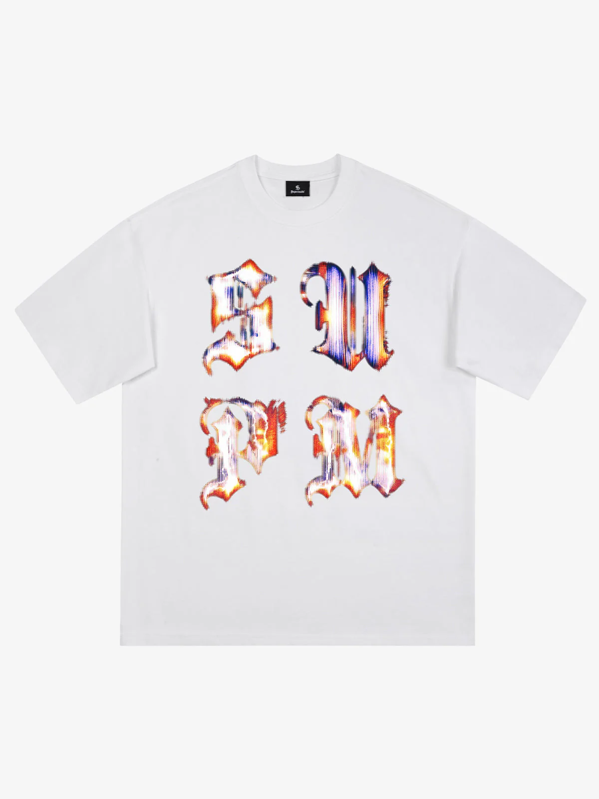 Glitch Gothic Graphic T-Shirt - Image 12