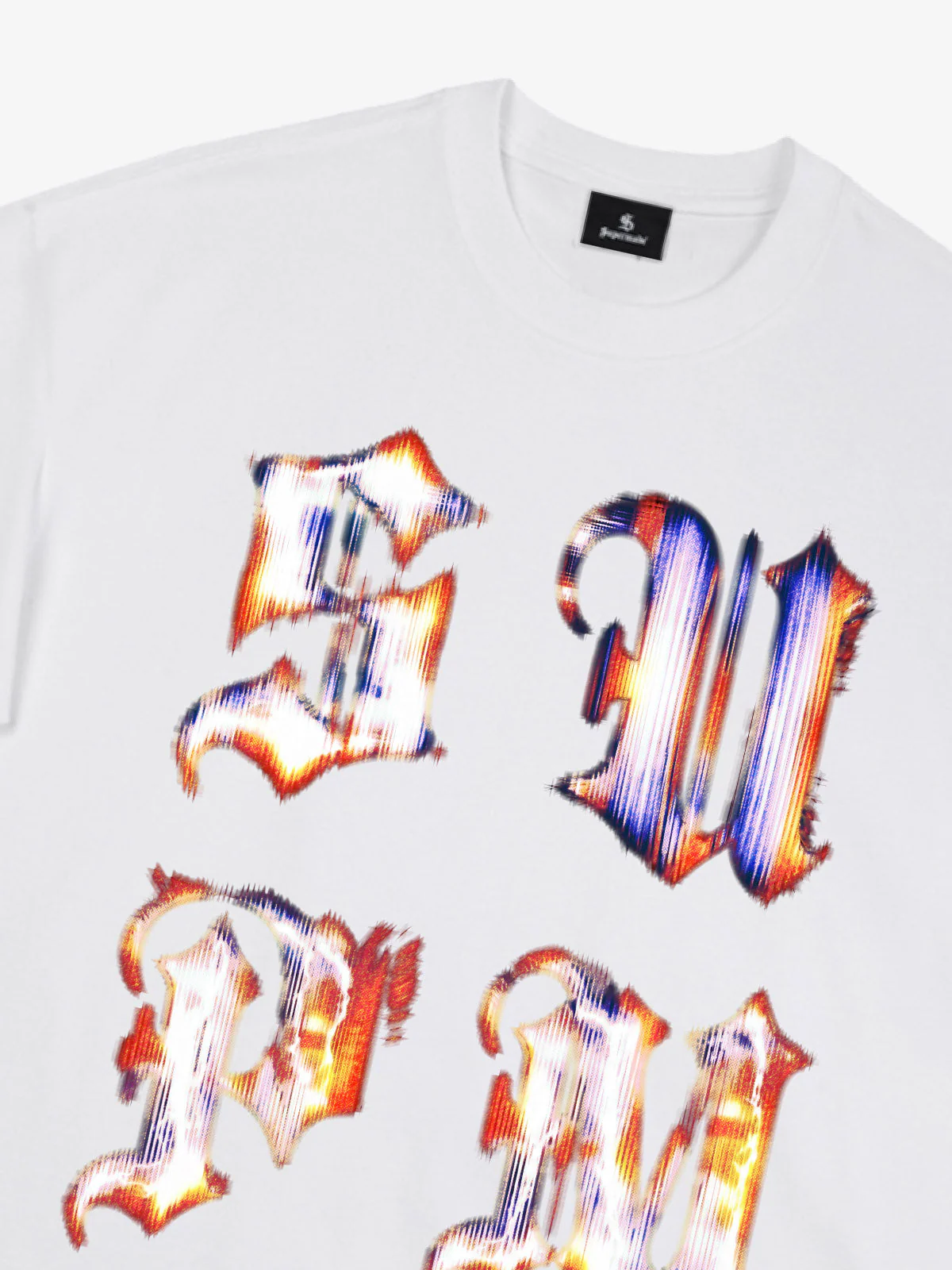 Glitch Gothic Graphic T-Shirt - Image 8