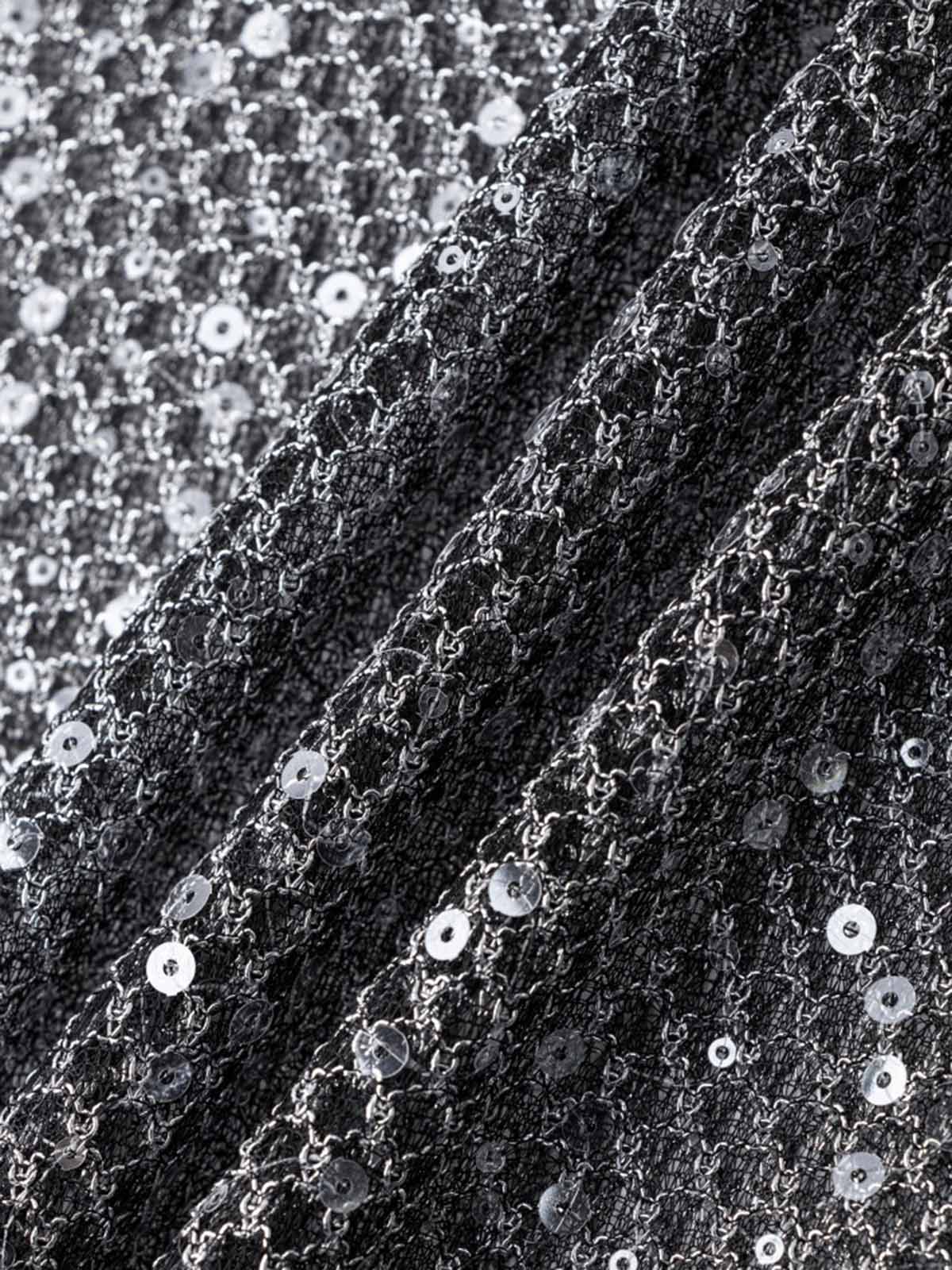 Glitter Niche See-Through Mesh T-Shirt - Image 4