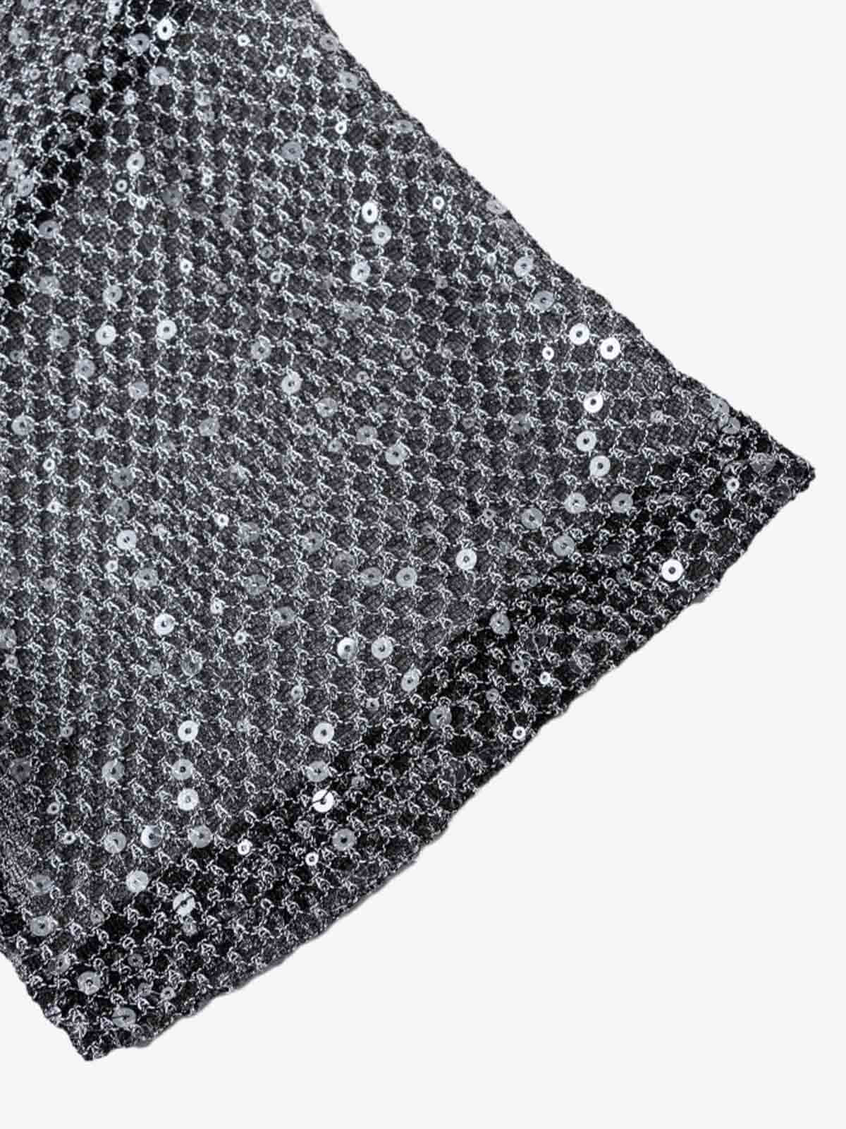 Glitter Niche See-Through Mesh T-Shirt - Image 5