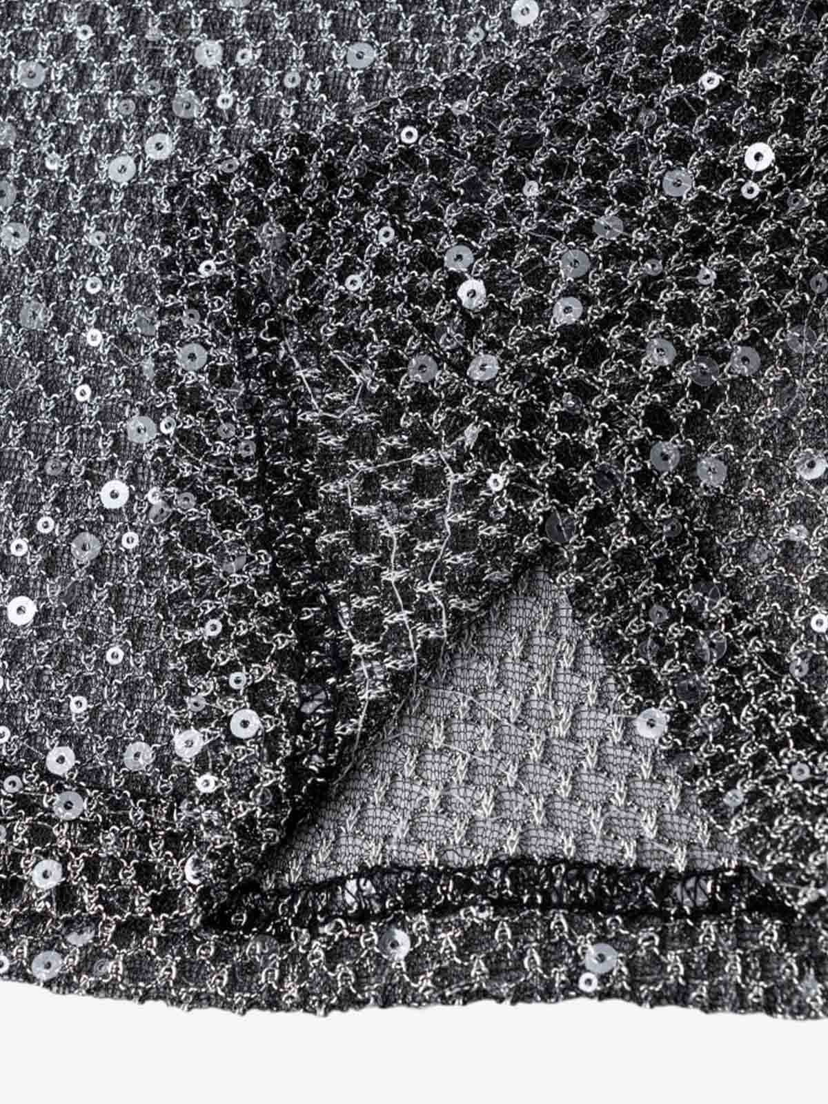 Glitter Niche See-Through Mesh T-Shirt - Image 6