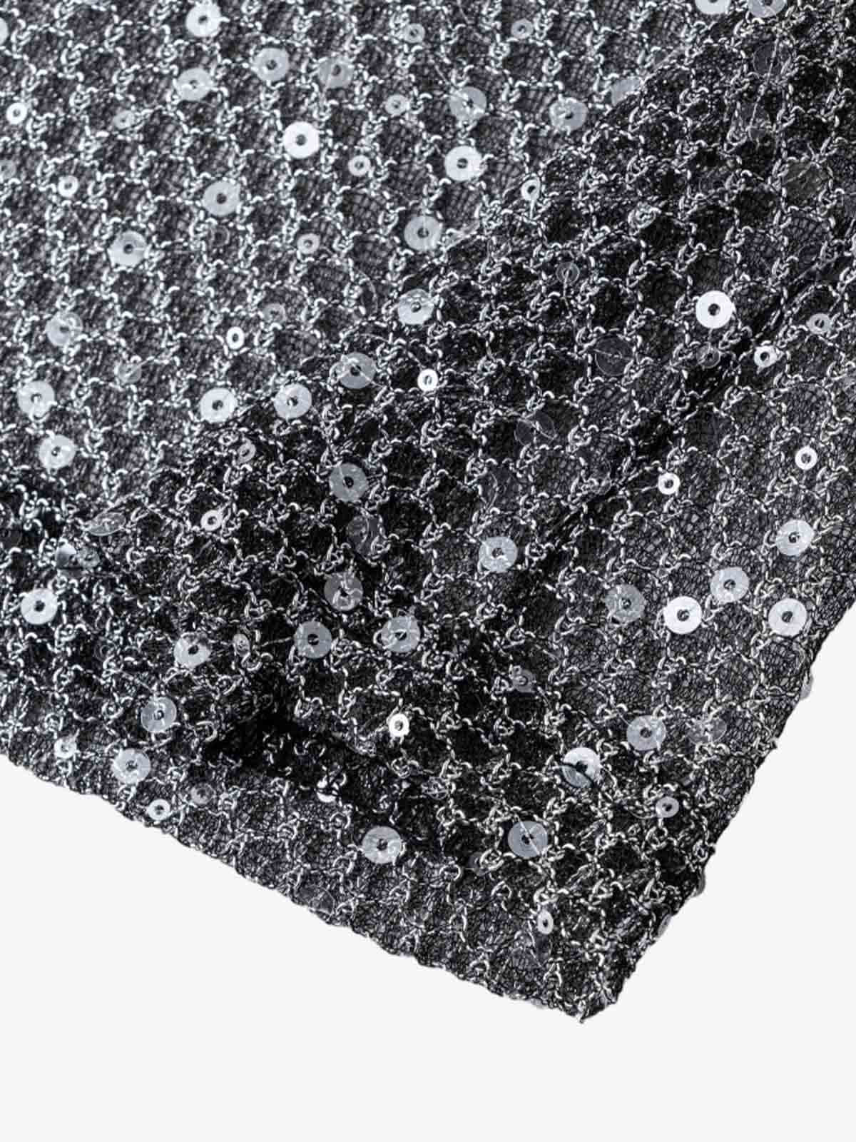 Glitter Niche See-Through Mesh T-Shirt - Image 7