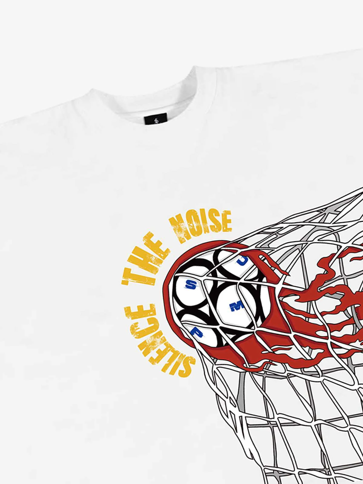 Goal Shot Splatter Soccer Graphic Sleeveless T-Shirt - Image 5