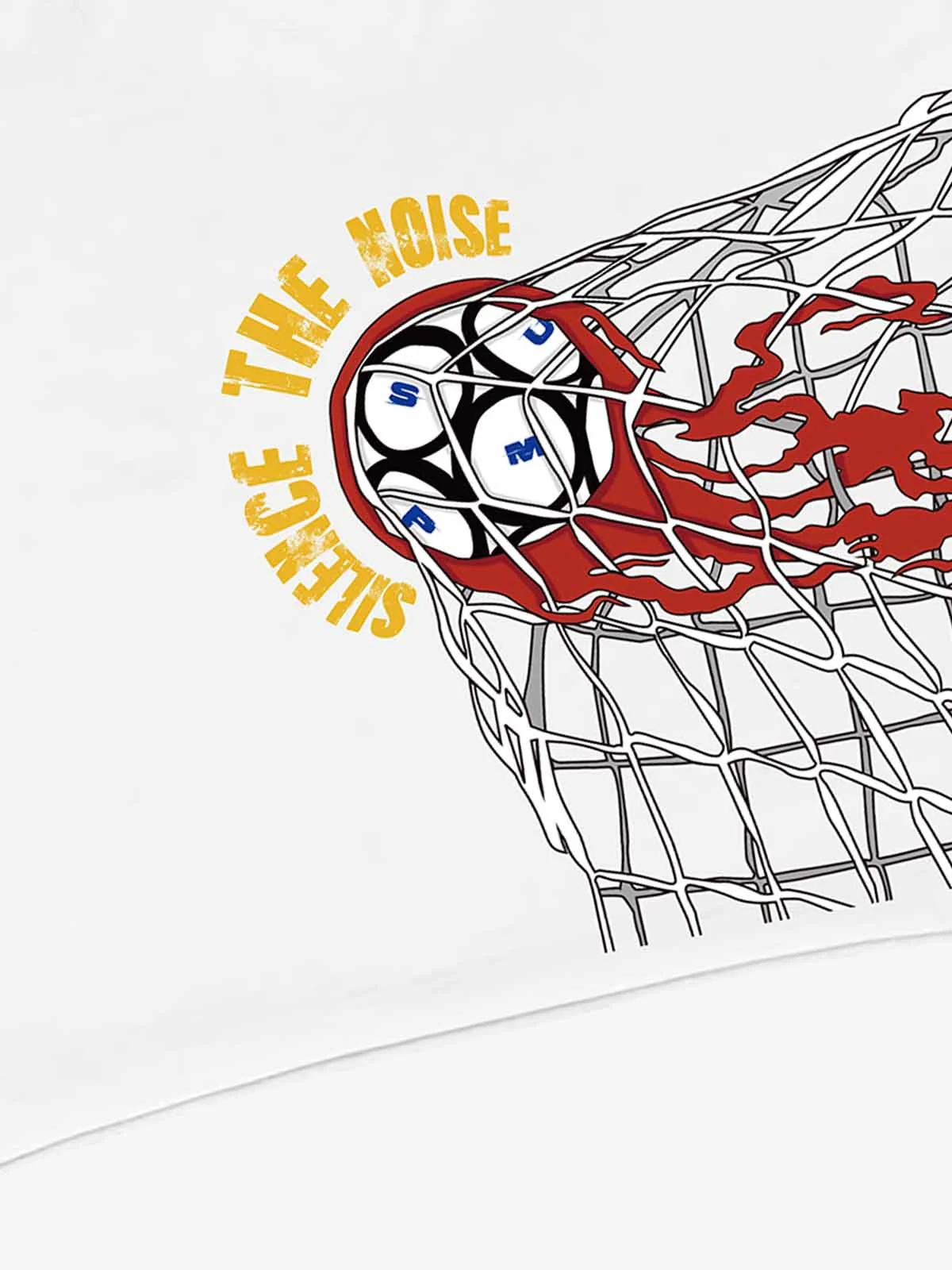 Goal Shot Splatter Soccer Graphic Sleeveless T-Shirt - Image 6