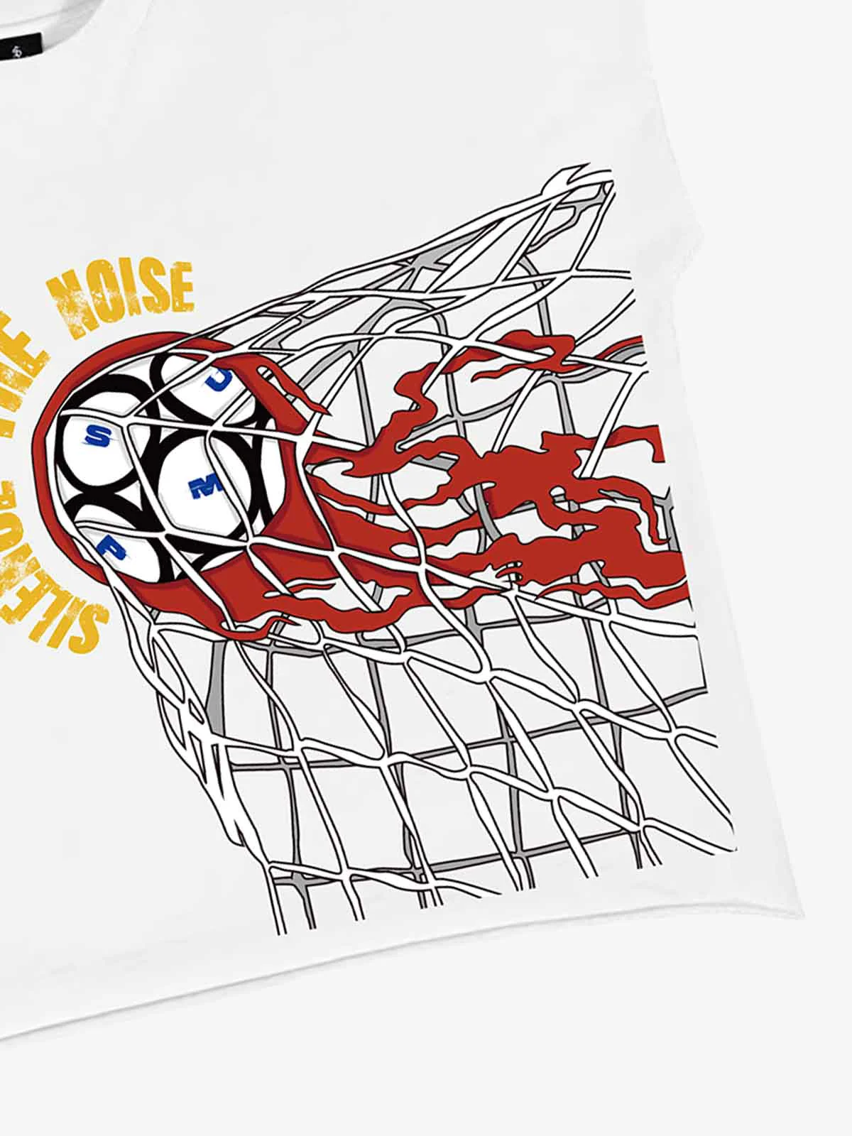 Goal Shot Splatter Soccer Graphic Sleeveless T-Shirt - Image 7