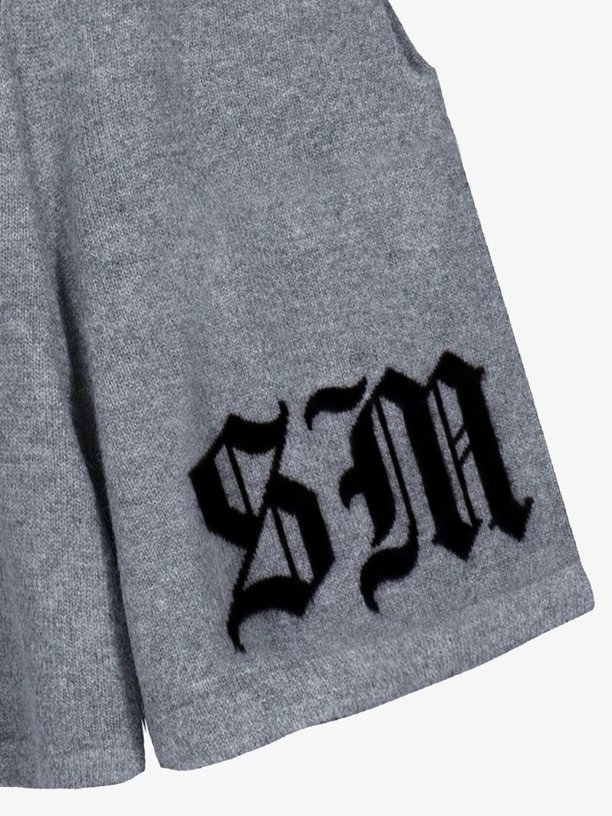 Gothic Chenille Oversized Street Shorts - Image 13