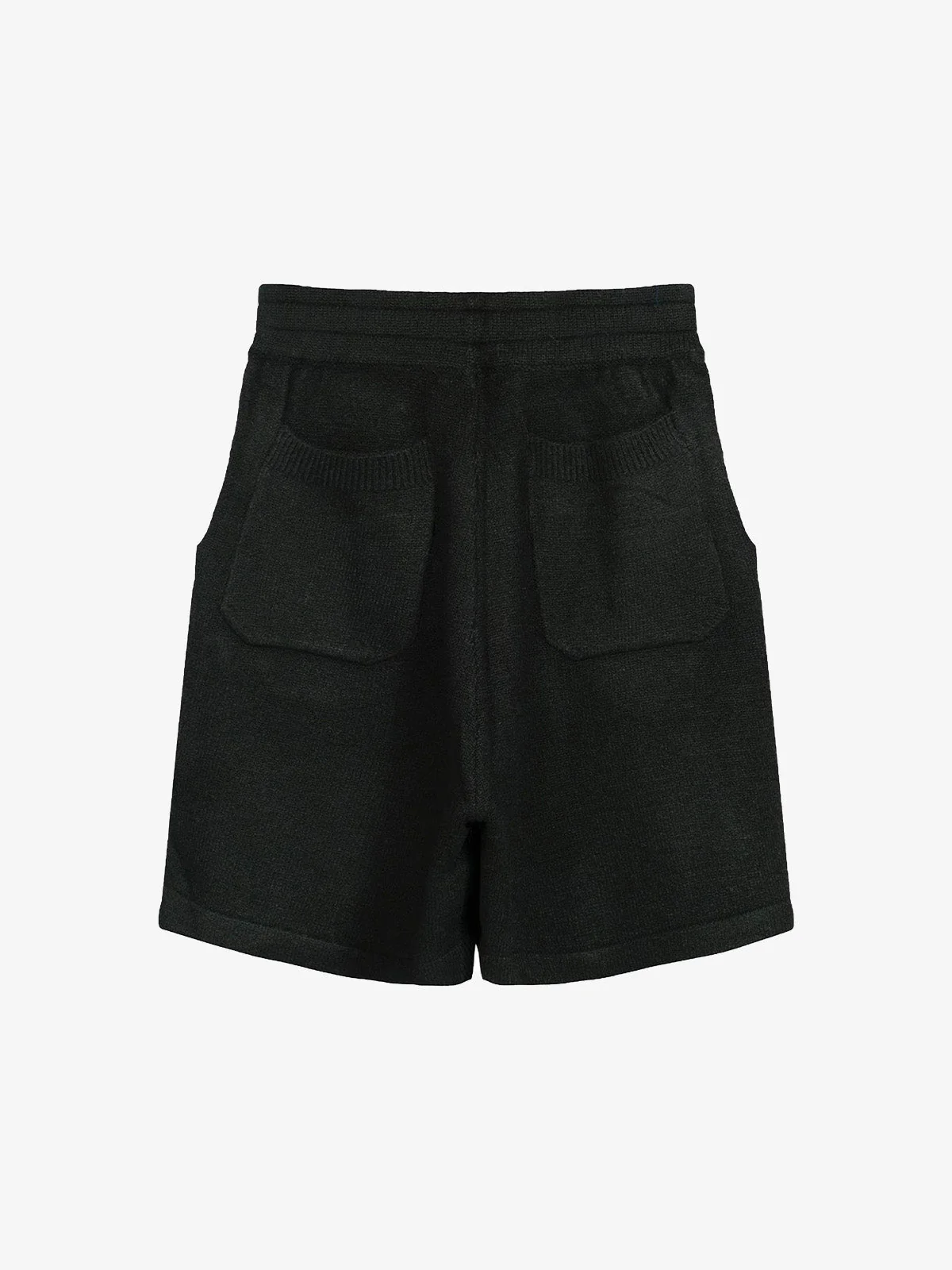 Gothic Chenille Oversized Street Shorts - Image 9