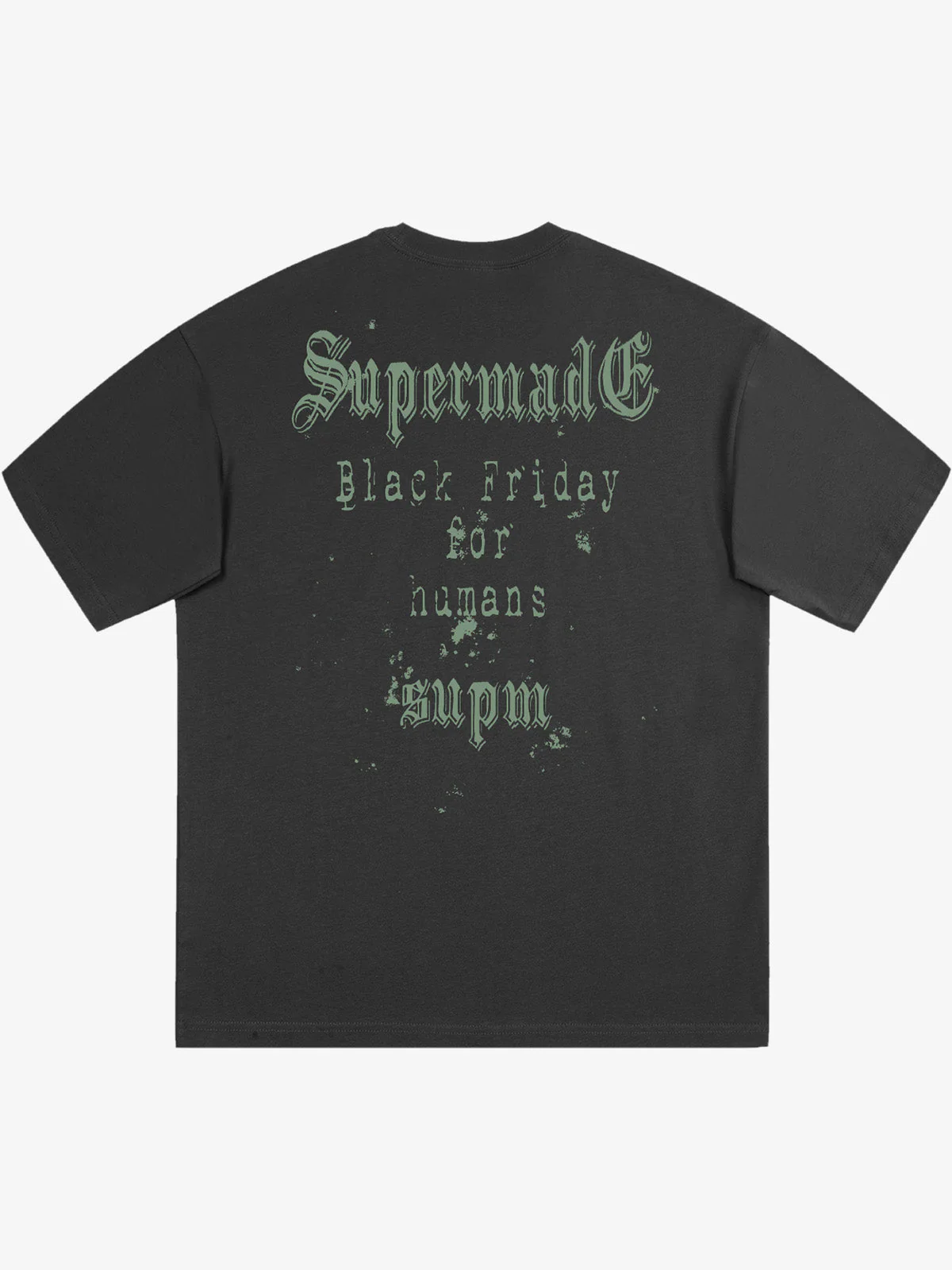 Gothic Skull Spiderweb Graphic T-Shirt - Image 8