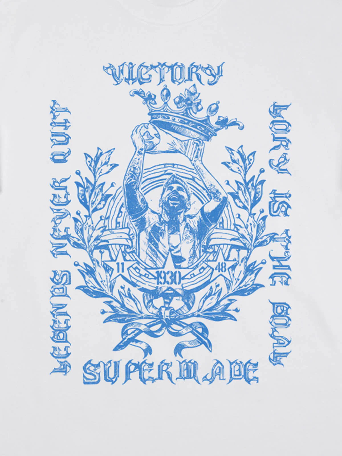 Gothic Victory Statue Graphic T-Shirt - Image 5