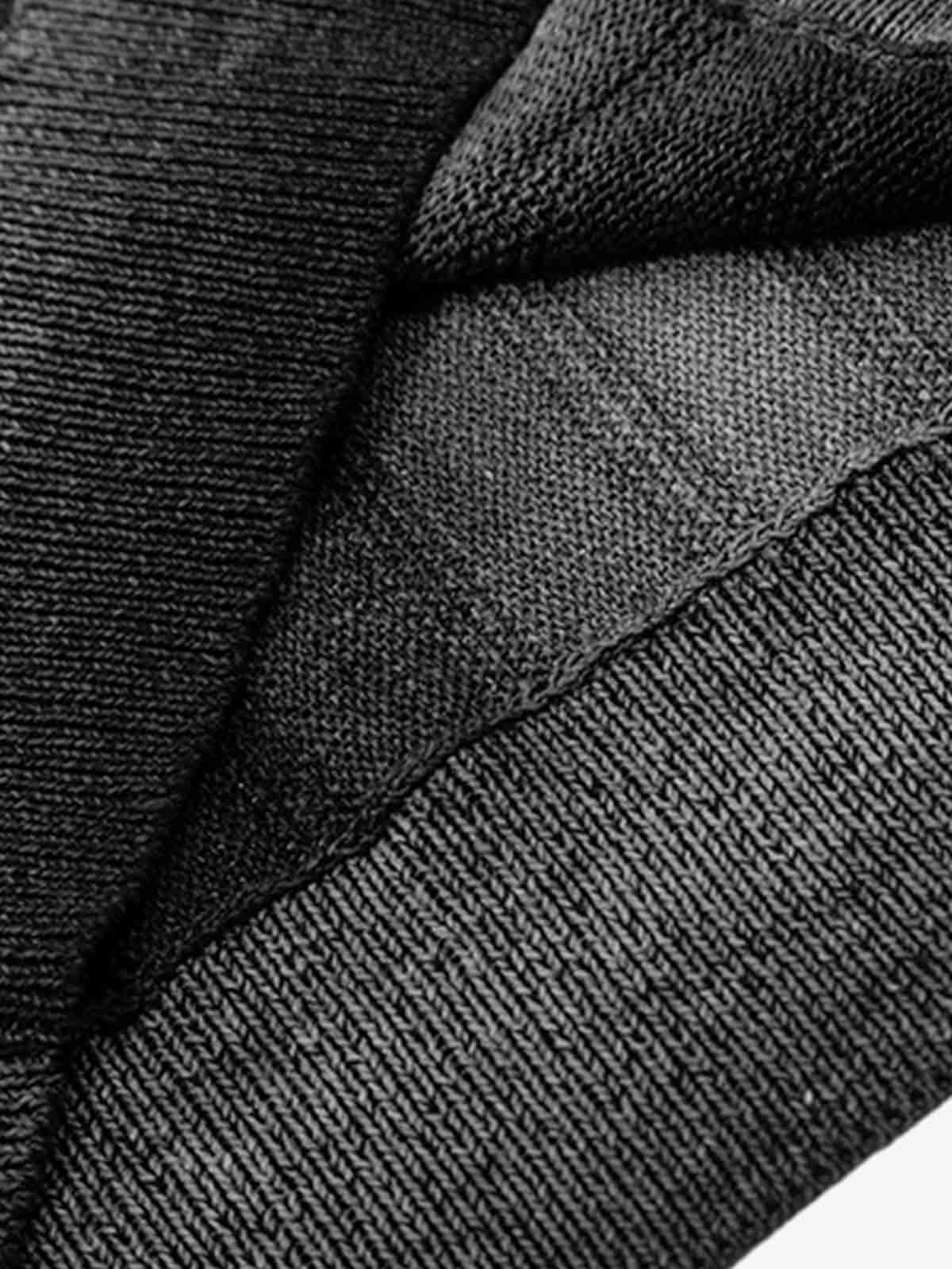 Gradient Textured Knit Polo Shirt - Image 9