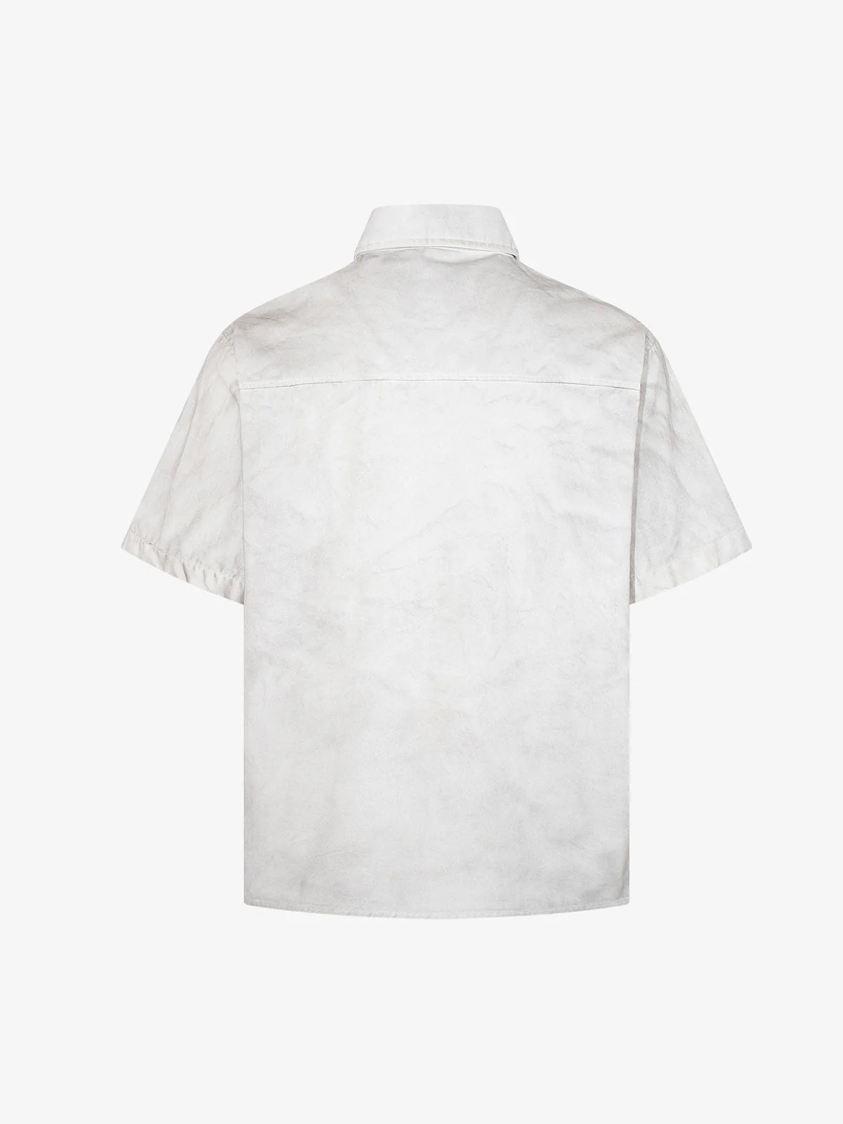 Graphic Patchwork Paint Splatter Shirt - Image 2