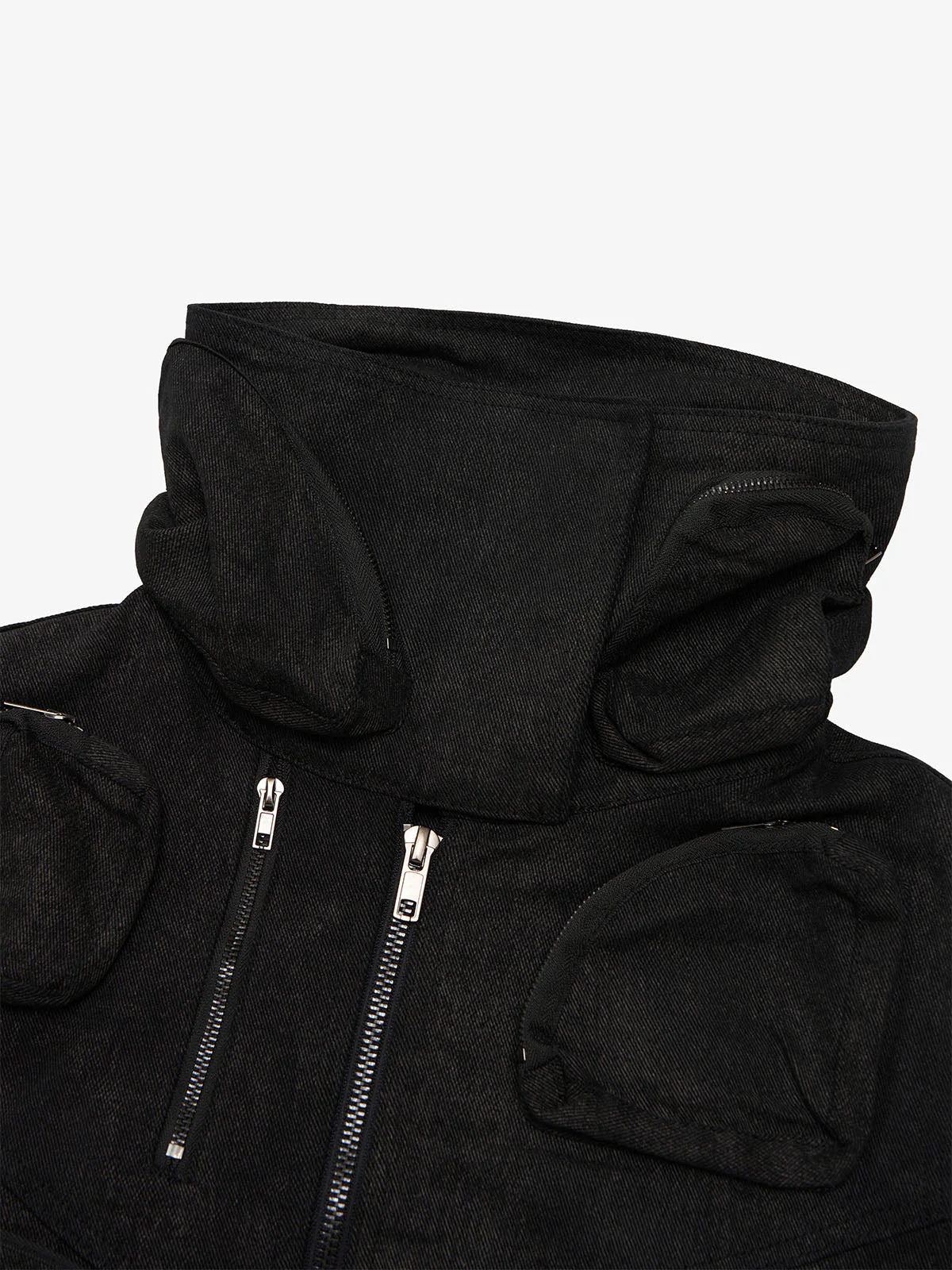 Heavy-Duty Multi-Pocket Multi-Zipper Vest - Image 14